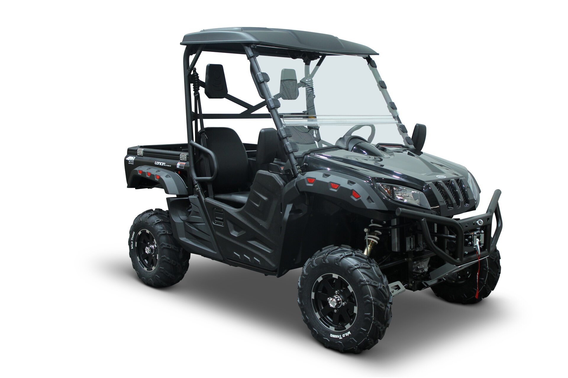 Loncin UTV LX700U-2 (T1b) Schwarz – 3/4-Ansicht vorne rechts | Loncin UTV bei Brunner ATV Nation Augsburg