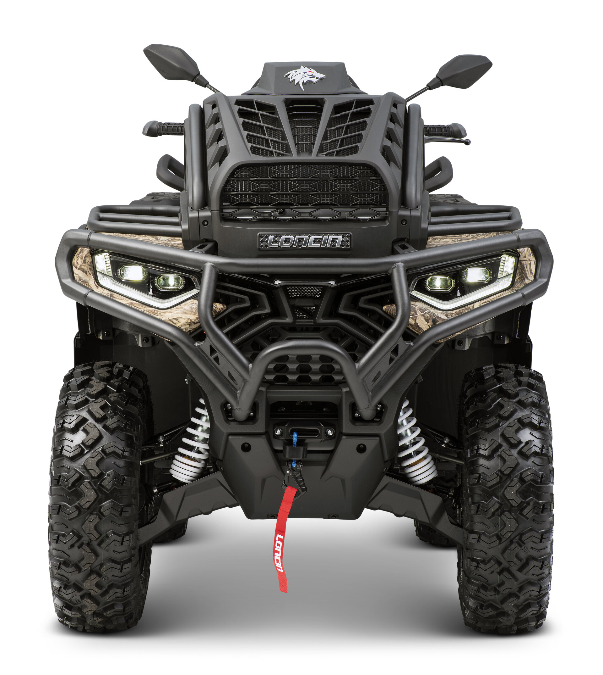 Loncin XWolf 1000L Muddy (T3b ABS) Camouflage – Frontansicht | Loncin ATV bei Brunner ATV Nation Augsburg