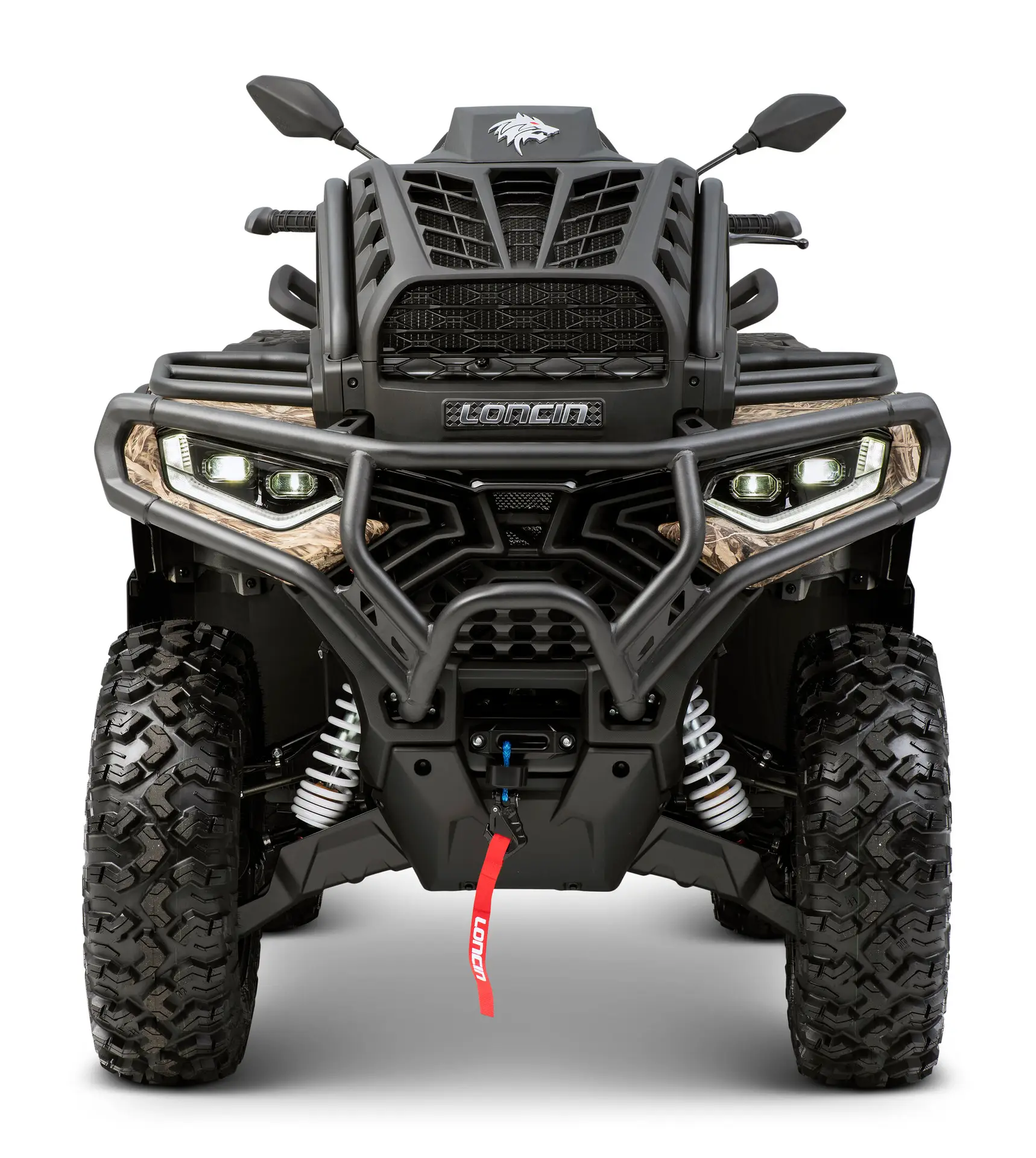 Loncin XWolf 1000L Muddy (T3b ABS) Camouflage – Frontansicht | Loncin ATV bei Brunner ATV Nation Augsburg