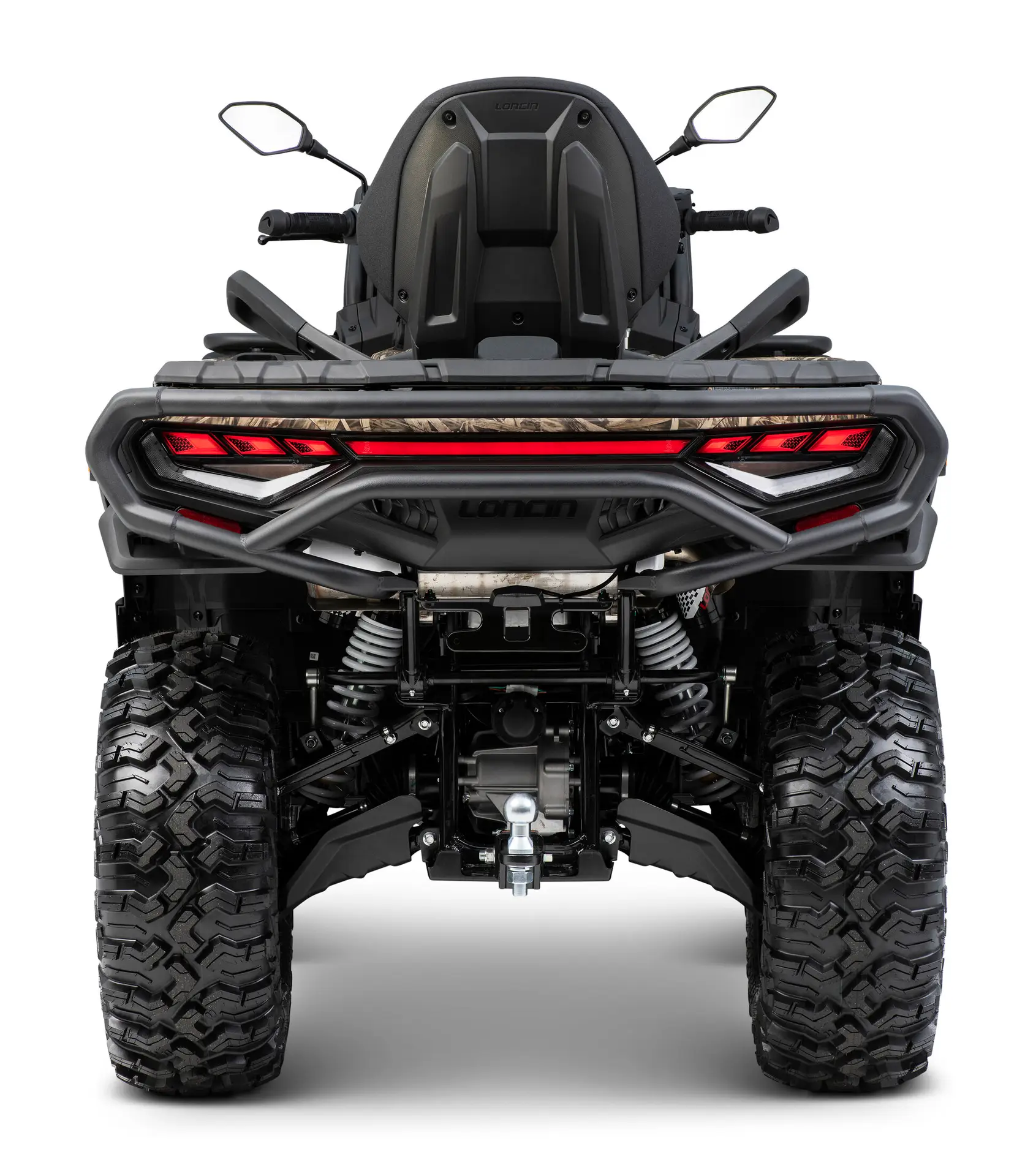 Loncin XWolf 1000L Muddy (T3b ABS) Camouflage – Heckansicht | Loncin ATV bei Brunner ATV Nation Augsburg