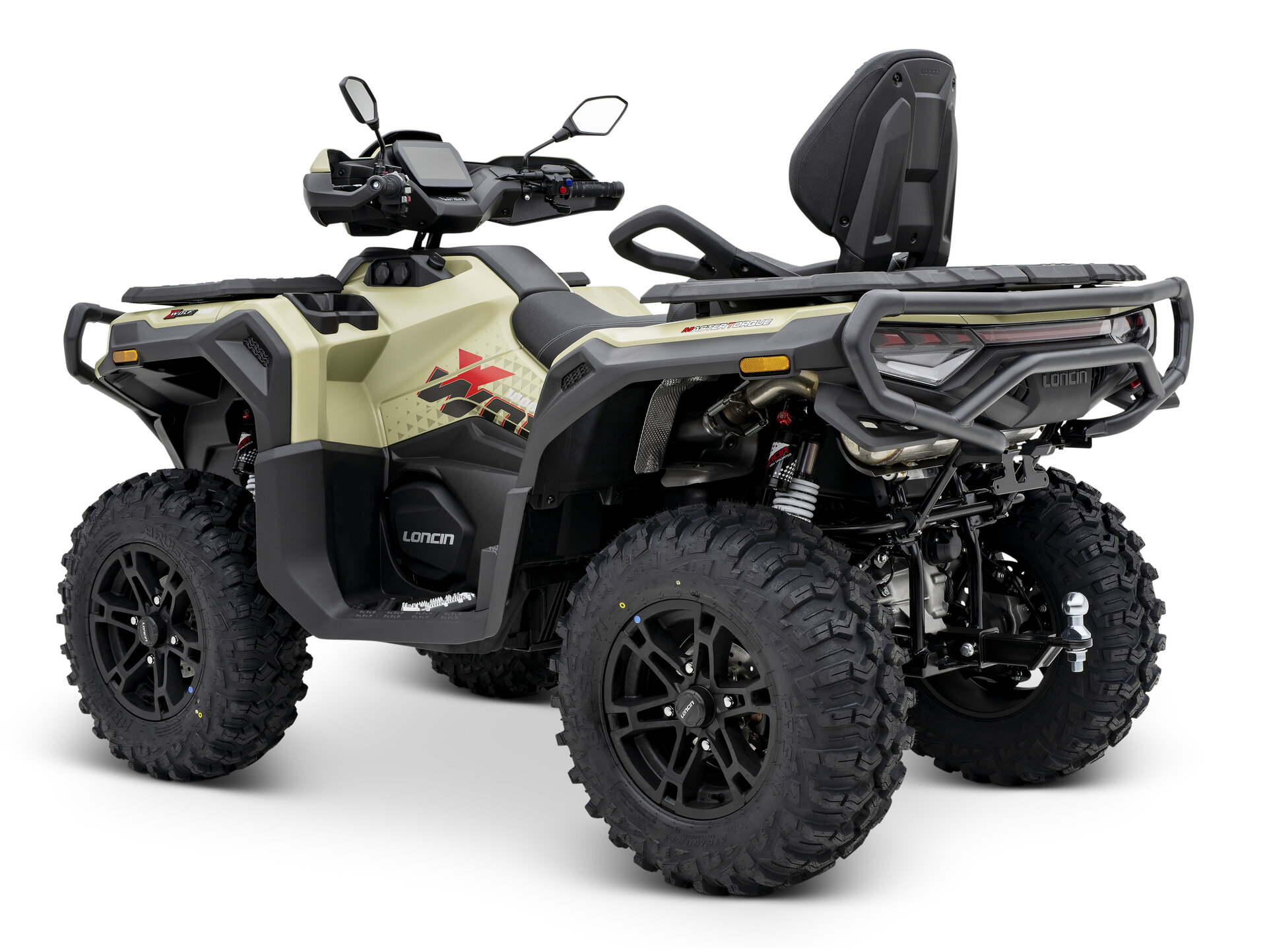 Loncin XWolf 1000L (T3b ABS) Sand – 3/4-Ansicht hinten links | Loncin ATV bei Brunner ATV Nation Augsburg