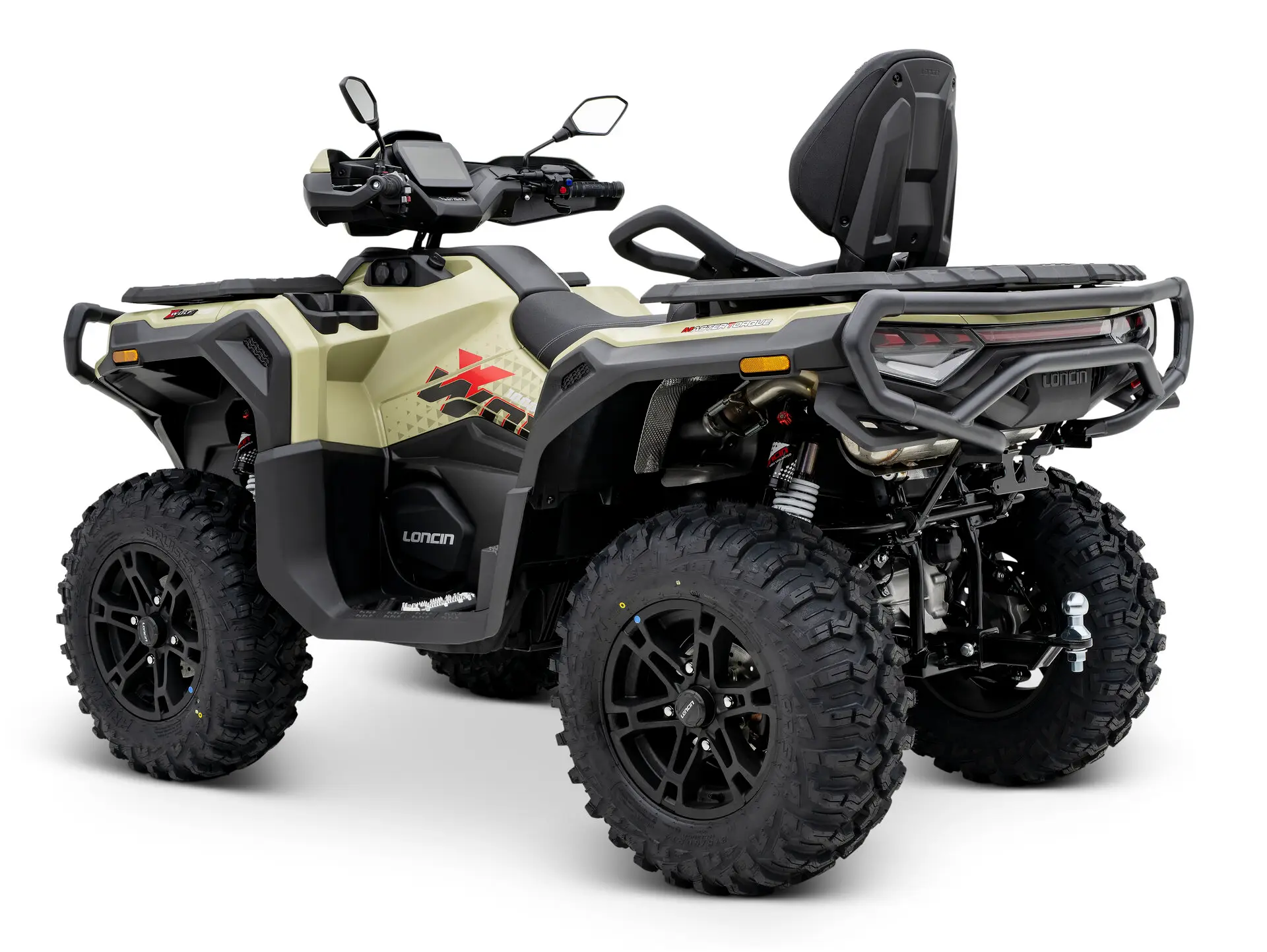 Loncin XWolf 1000L (T3b ABS) Sand – 3/4-Ansicht hinten links | Loncin ATV bei Brunner ATV Nation Augsburg