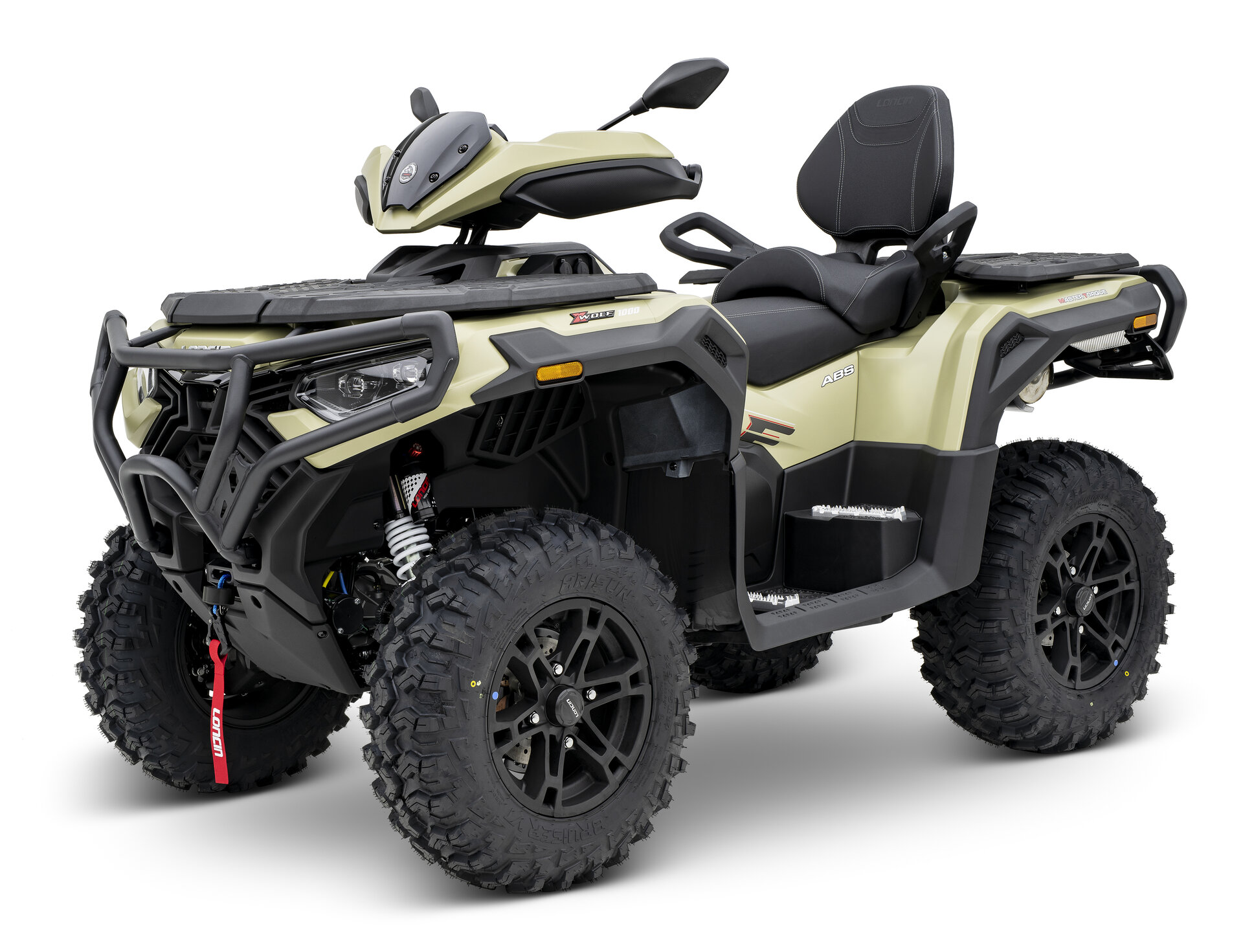 Loncin XWolf 1000L (T3b ABS) Sand – 3/4-Ansicht vorne links | Loncin ATV bei Brunner ATV Nation Augsburg