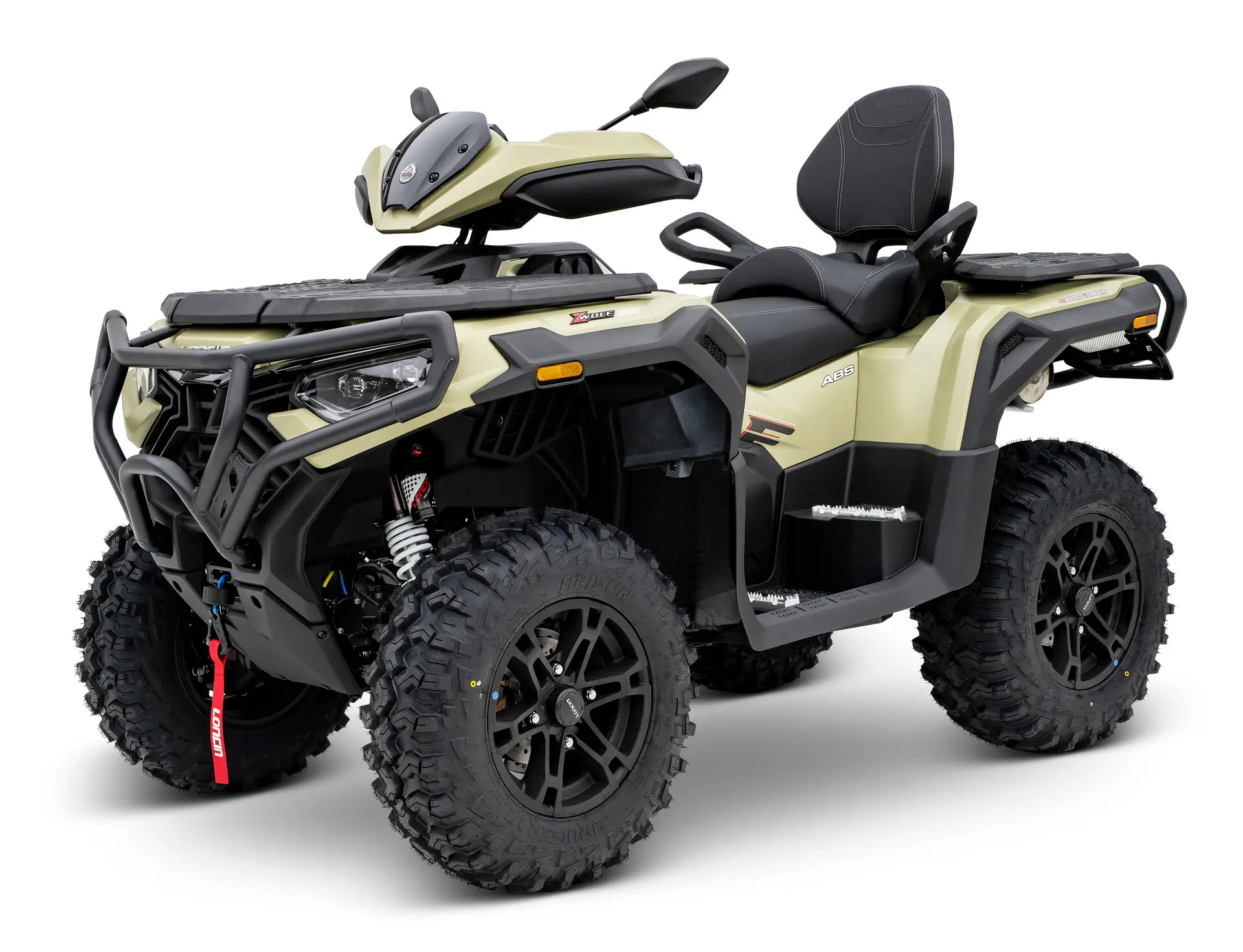 Loncin XWolf 1000L (T3b ABS) Sand – 3/4-Ansicht vorne links | Loncin ATV bei Brunner ATV Nation Augsburg