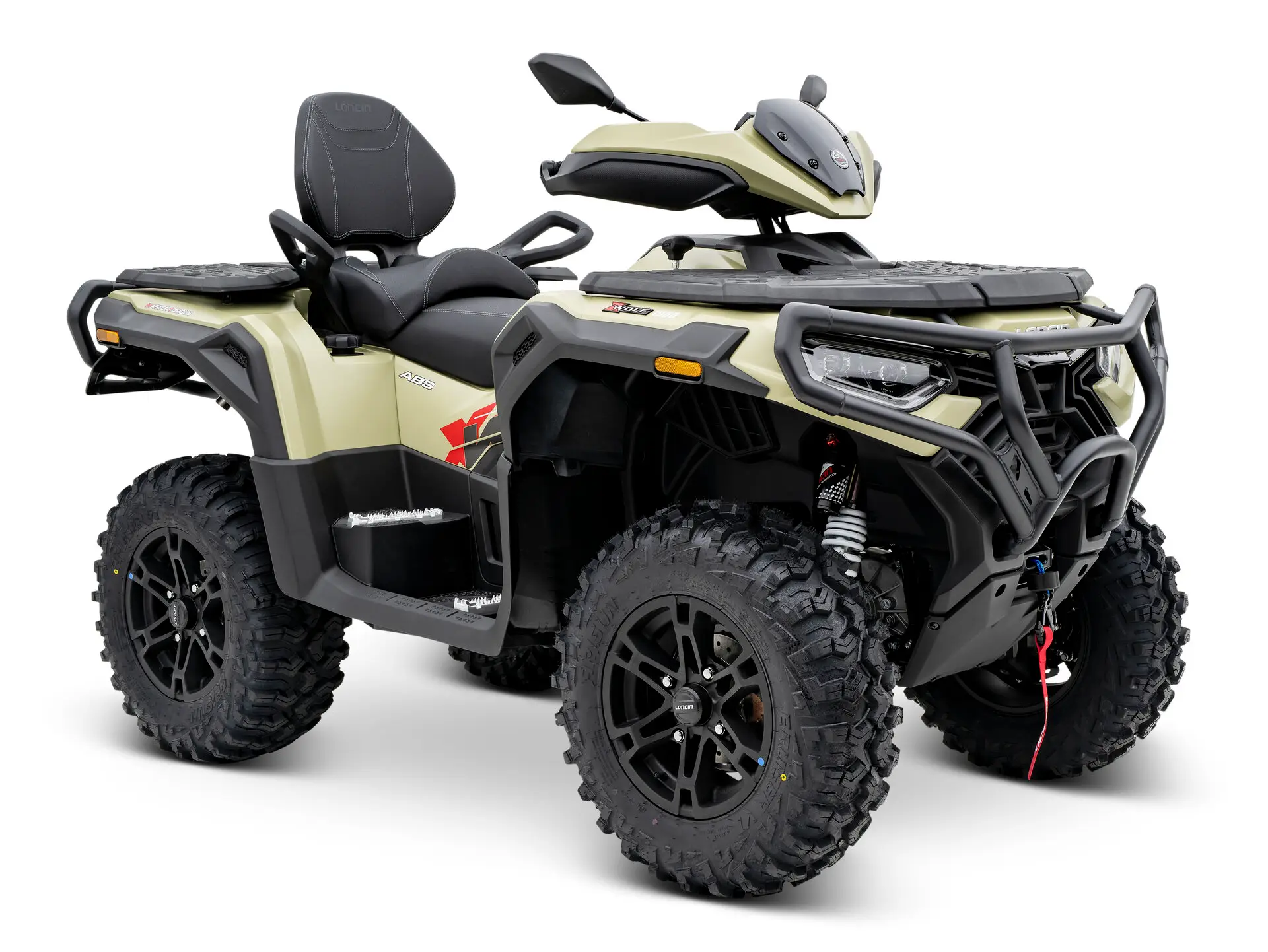 Loncin XWolf 1000L (T3b ABS) Sand – 3/4-Ansicht vorne rechts | Loncin ATV bei Brunner ATV Nation Augsburg