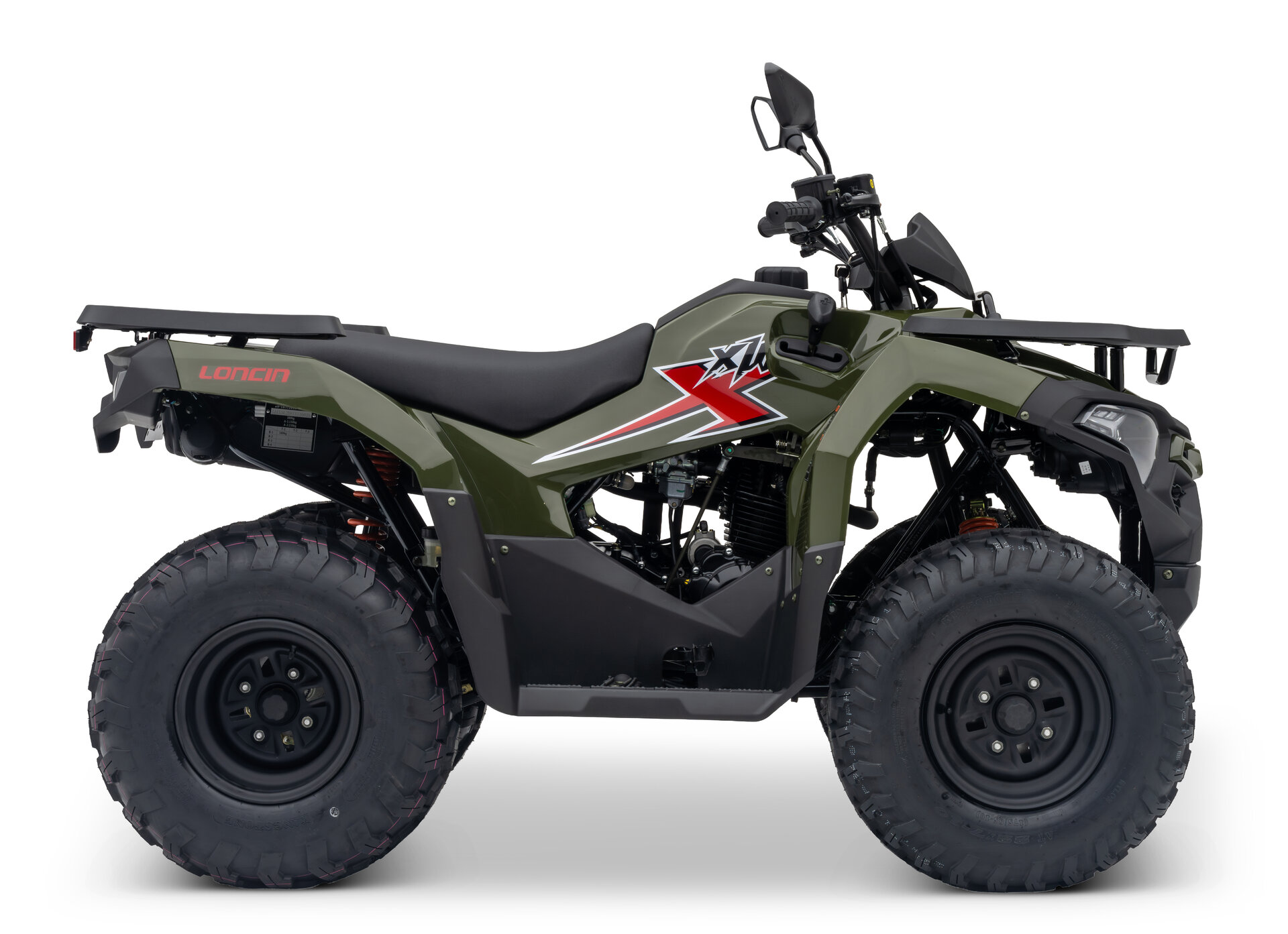 Loncin XWolf 200 (T3b) Army Green – Seitenansicht rechts | Loncin ATV bei Brunner ATV Nation Augsburg