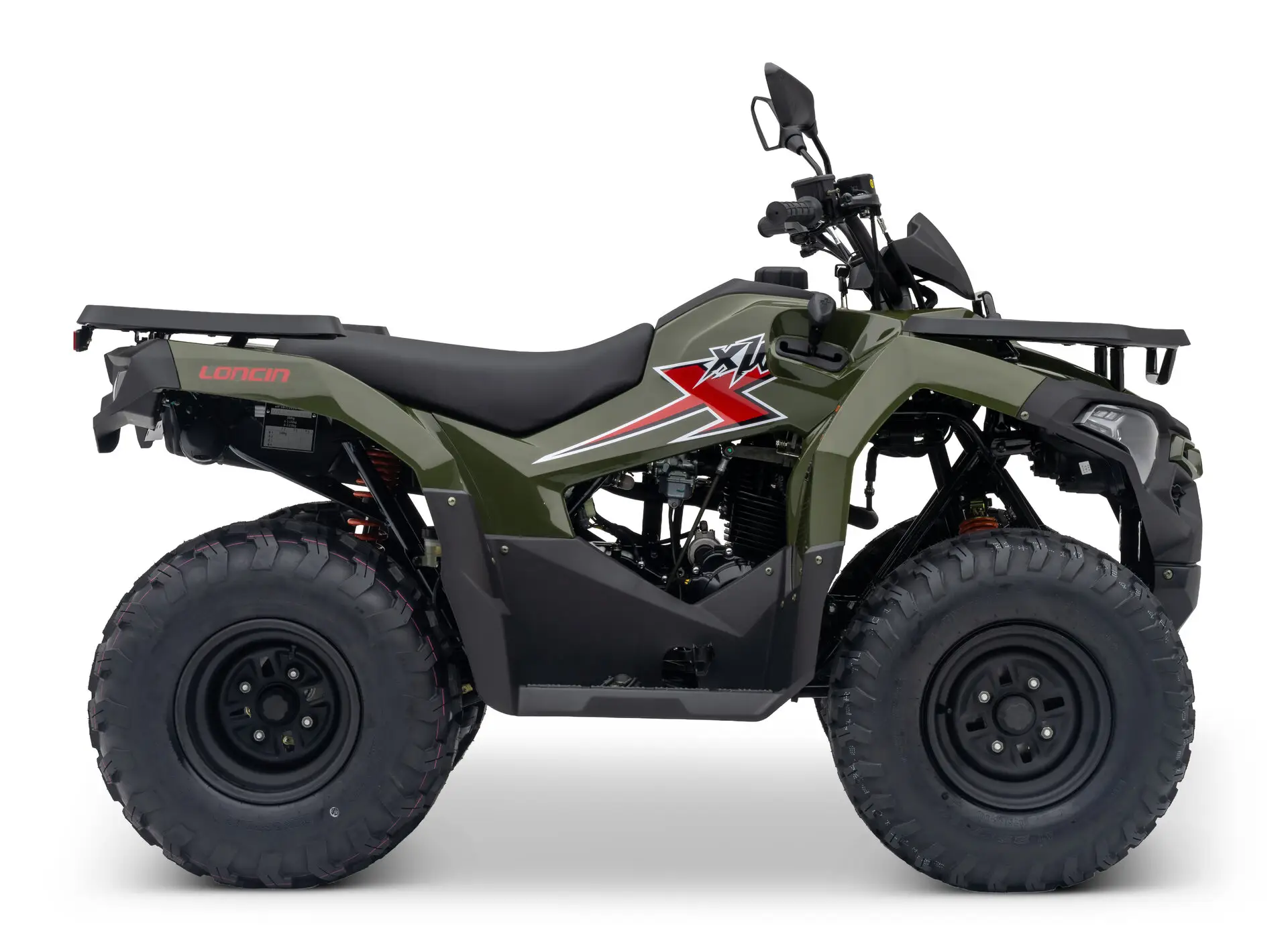 Loncin XWolf 200 (T3b) Army Green – Seitenansicht rechts | Loncin ATV bei Brunner ATV Nation Augsburg
