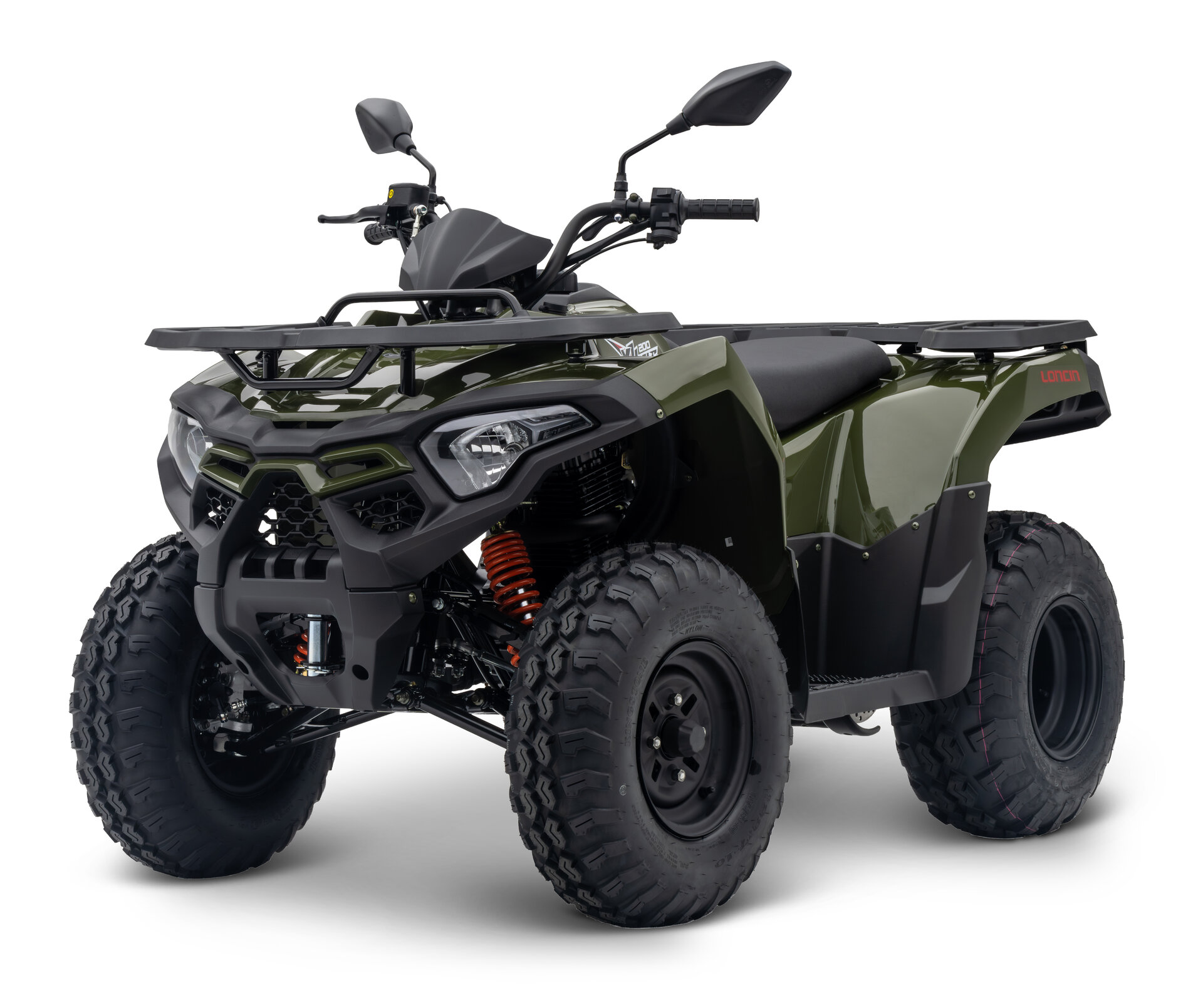 Loncin XWolf 200 (T3b) Army Green – 3/4-Ansicht vorne links | Loncin ATV bei Brunner ATV Nation Augsburg