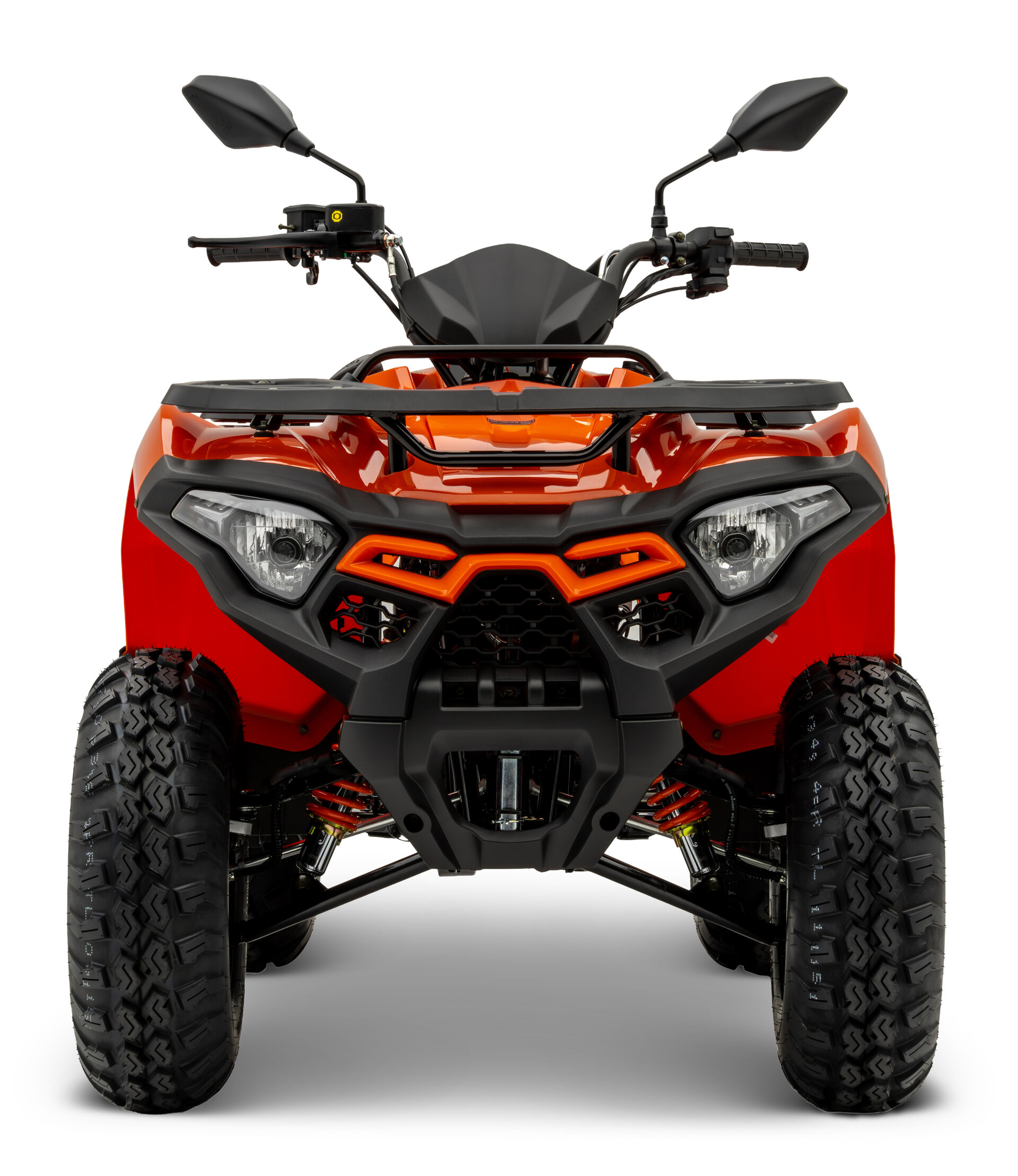 Loncin XWolf 200 (T3b) Orange – Frontansicht | Loncin ATV bei Brunner ATV Nation Augsburg