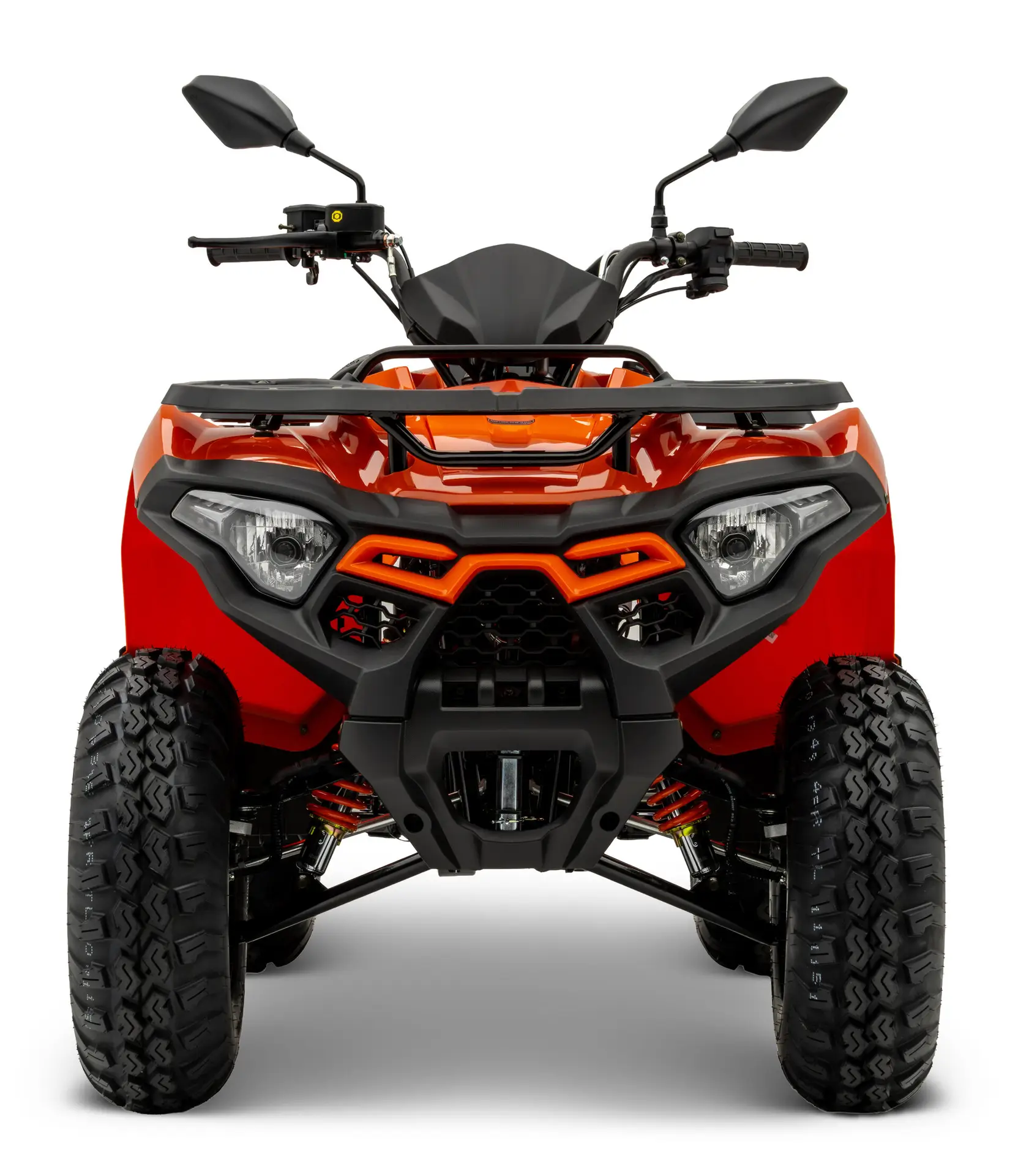 Loncin XWolf 200 (T3b) Orange – Frontansicht | Loncin ATV bei Brunner ATV Nation Augsburg