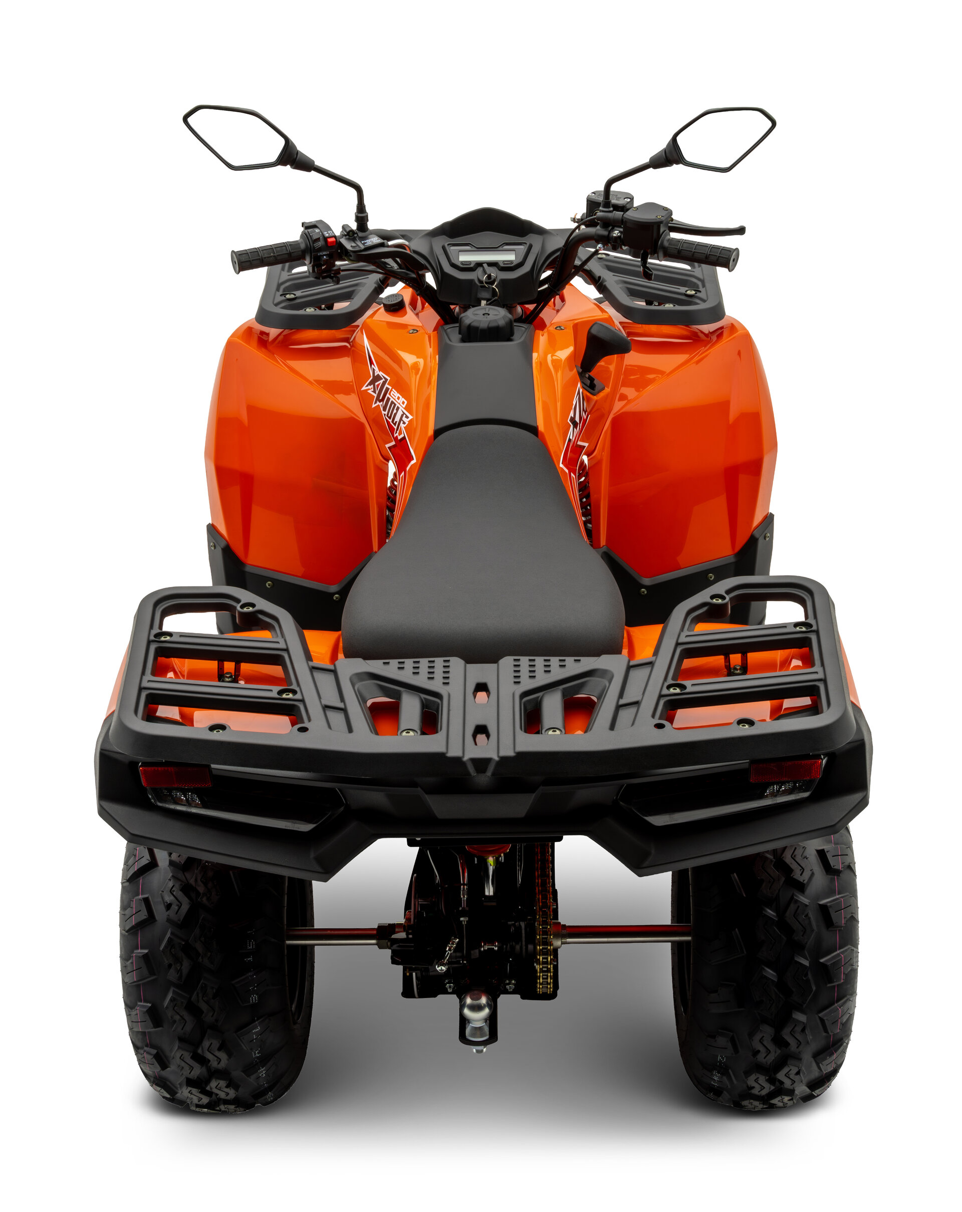 Loncin XWolf 200 (T3b) Orange – Ansicht hinten oben | Loncin ATV bei Brunner ATV Nation Augsburg