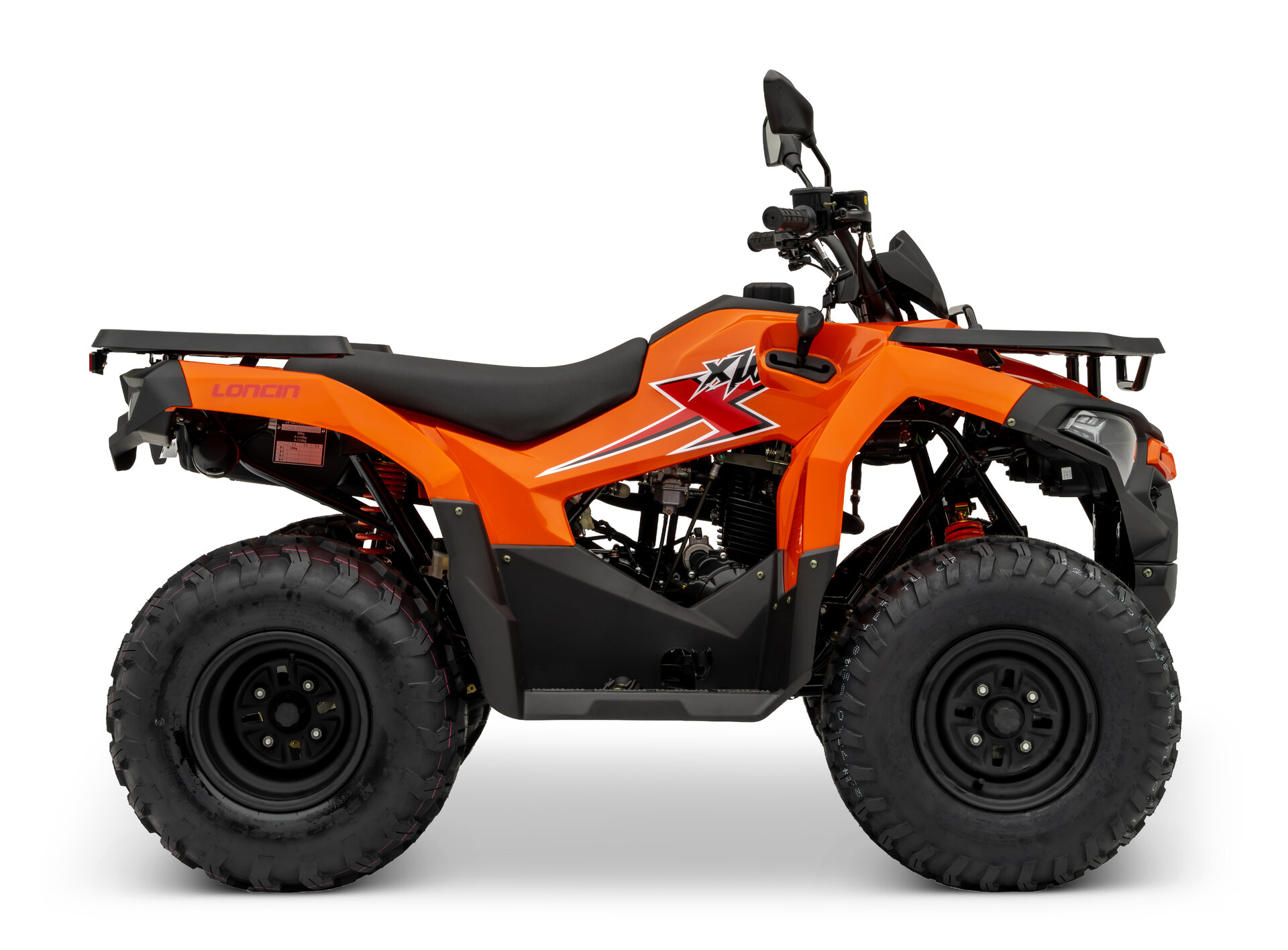 Loncin XWolf 200 (T3b) Orange – Seitenansicht rechts | Loncin ATV bei Brunner ATV Nation Augsburg