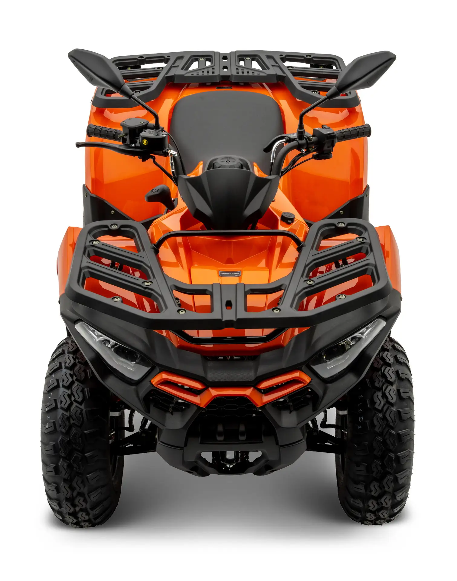 Loncin XWolf 200 (T3b) Orange – Ansicht vorne oben | Loncin ATV bei Brunner ATV Nation Augsburg
