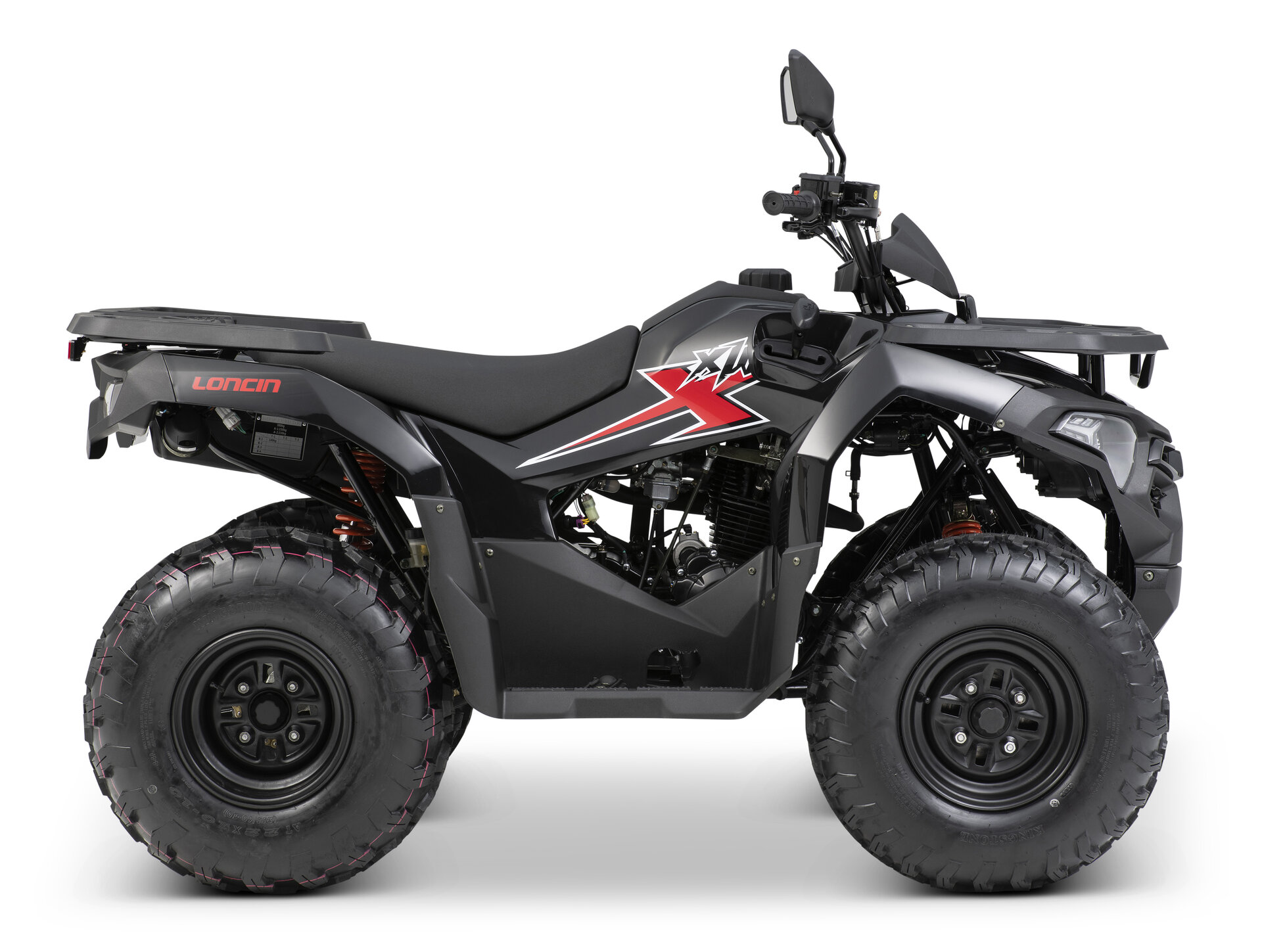 Loncin XWolf 200 (T3b) Schwarz – Seitenansicht rechts | Loncin ATV bei Brunner ATV Nation Augsburg
