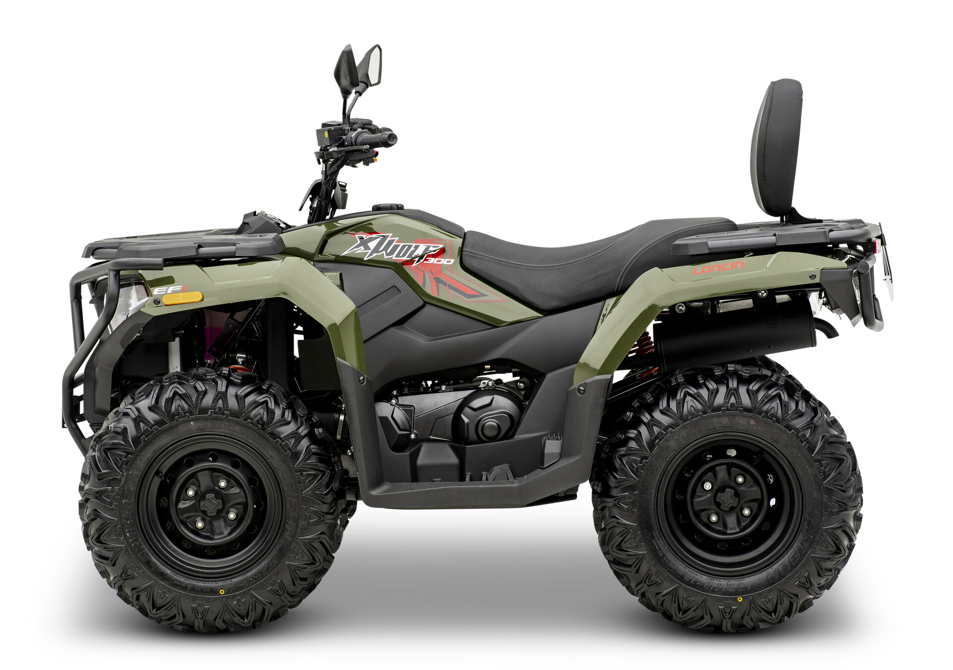 Loncin XWolf 300 (L7e) Army Green – Seitenansicht links | Loncin ATV bei Brunner ATV Nation Augsburg