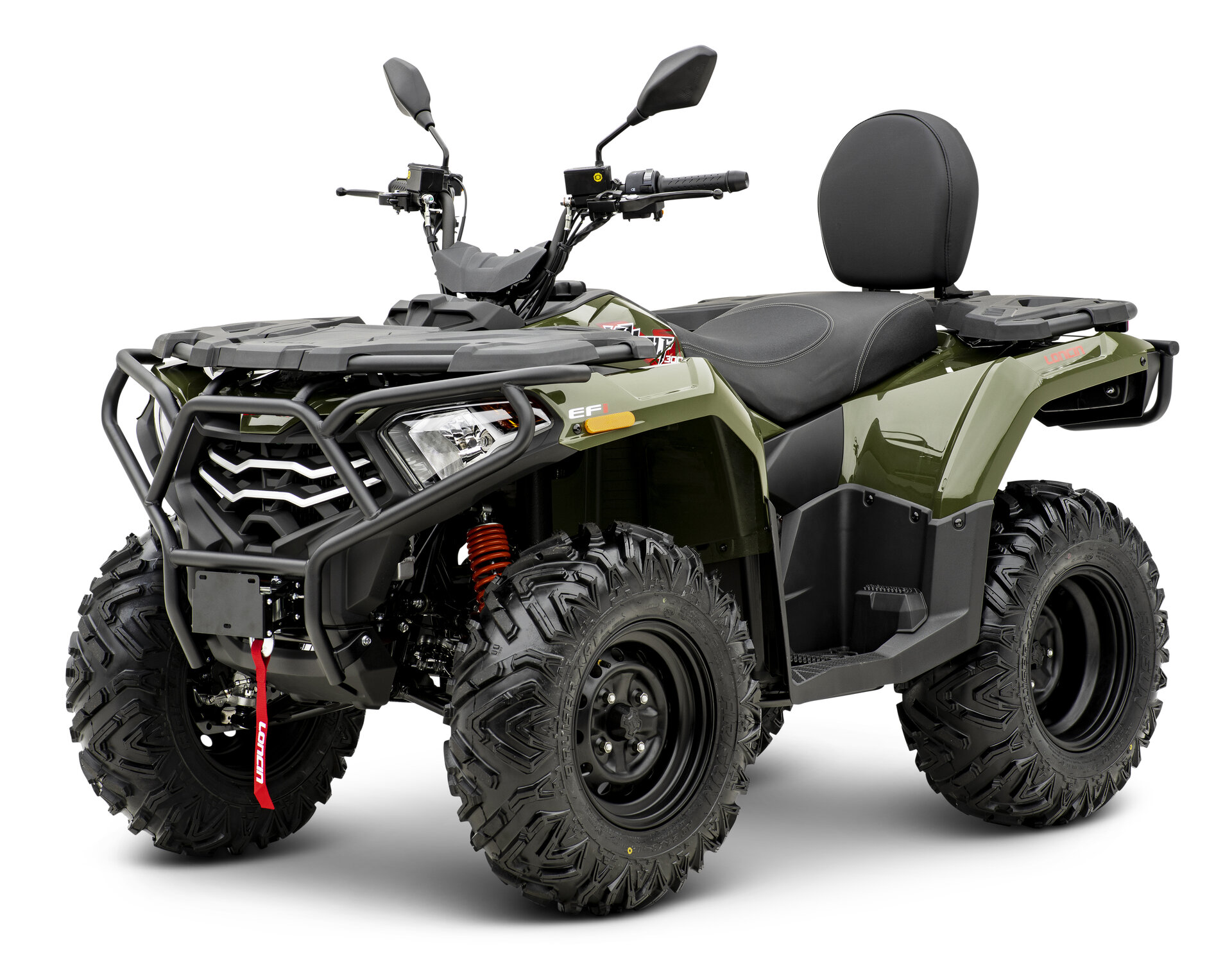 Loncin XWolf 300 (L7e) Army Green – 3/4-Ansicht vorne links | Loncin ATV bei Brunner ATV Nation Augsburg