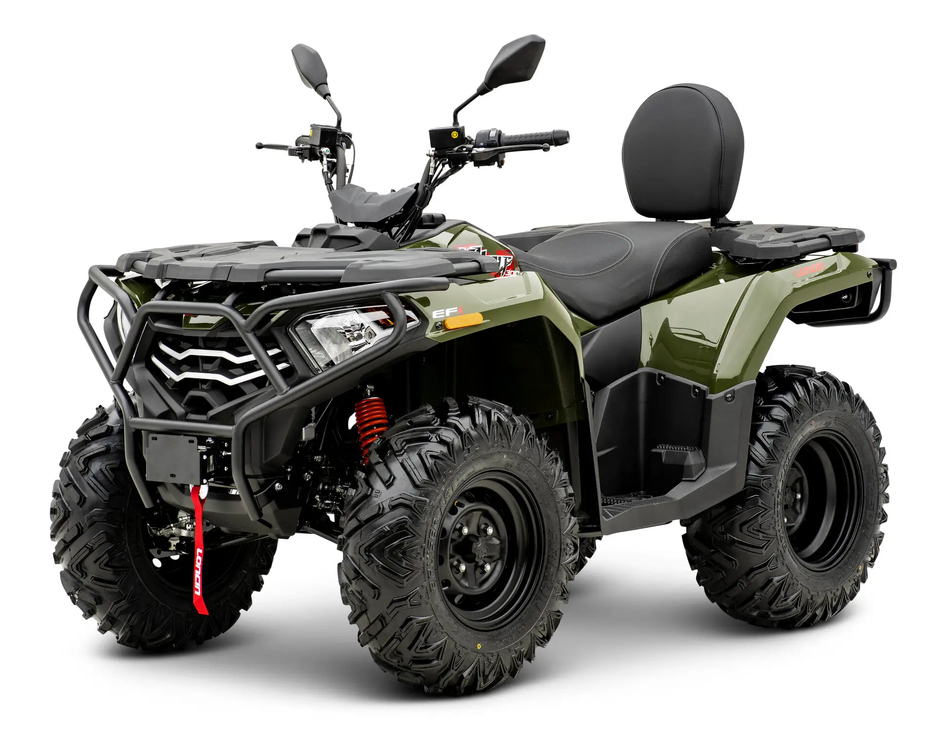 Loncin XWolf 300 (L7e) Army Green – 3/4-Ansicht vorne links | Loncin ATV bei Brunner ATV Nation Augsburg