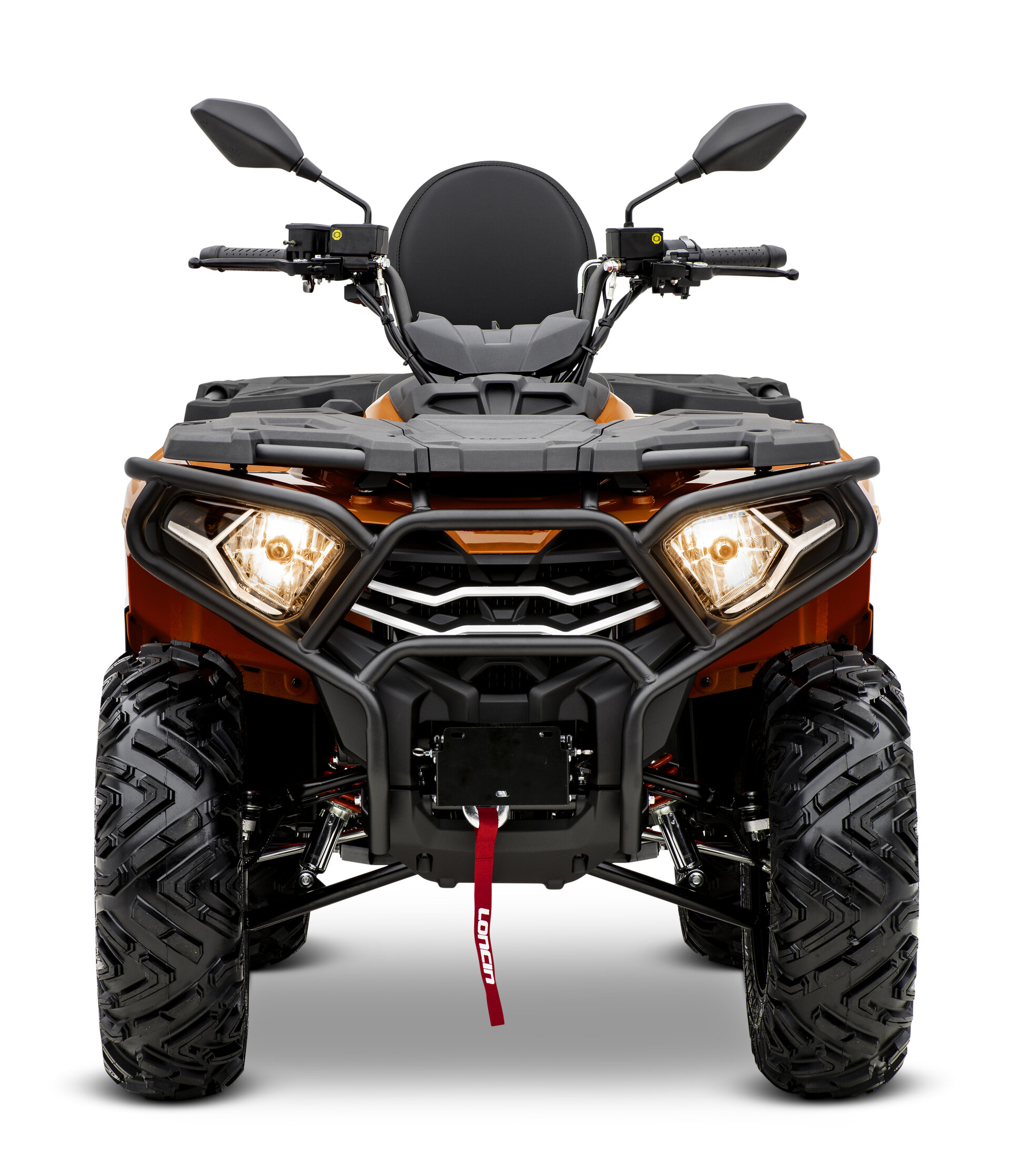 Loncin XWolf 300 (L7e) Orange – Frontansicht | Loncin ATV bei Brunner ATV Nation Augsburg