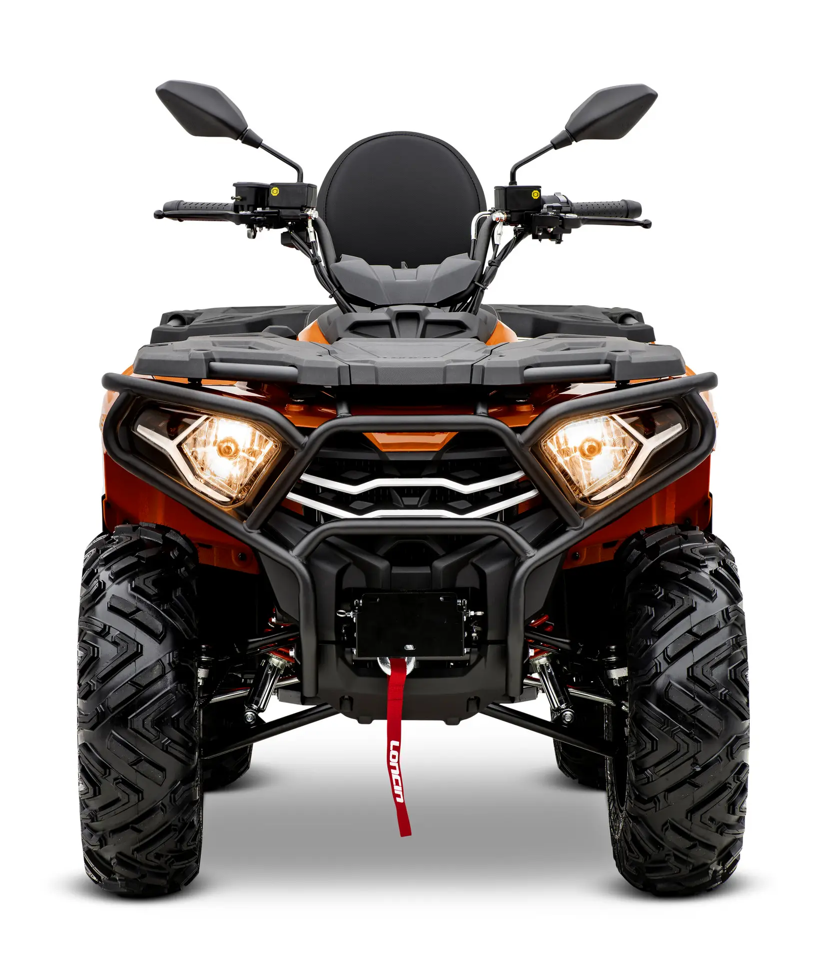 Loncin XWolf 300 (L7e) Orange – Frontansicht | Loncin ATV bei Brunner ATV Nation Augsburg
