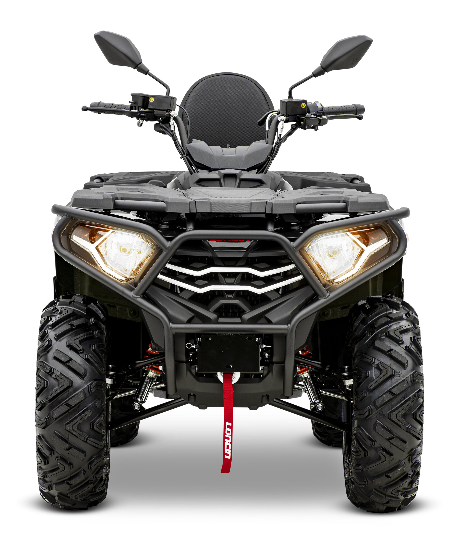 Loncin XWolf 300 (L7e) Schwarz – Frontansicht | Loncin ATV bei Brunner ATV Nation Augsburg