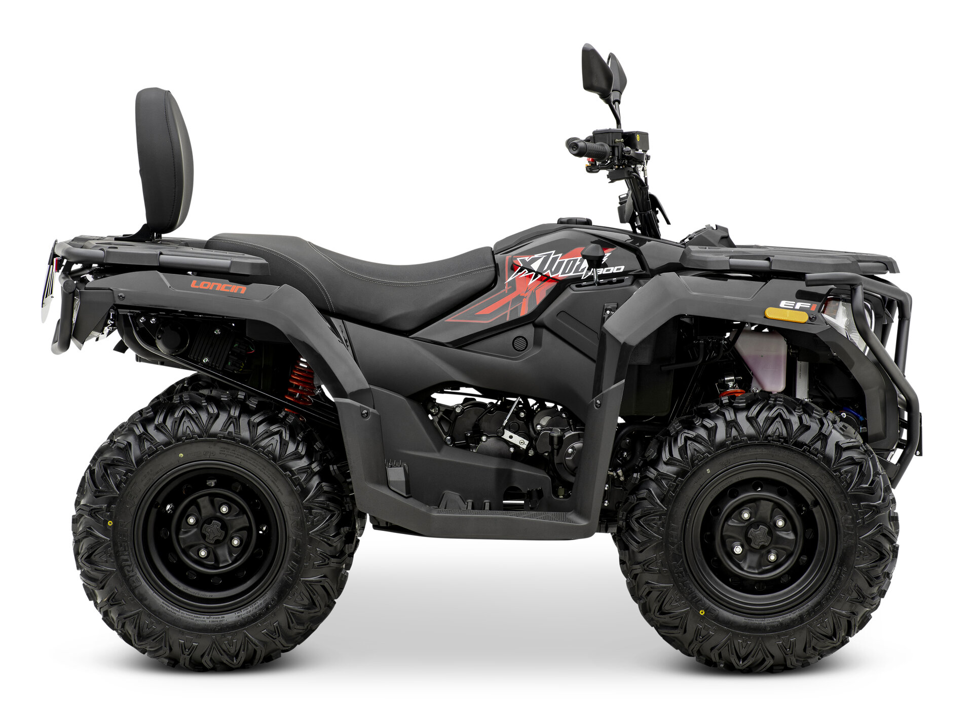 Loncin XWolf 300 (L7e) Schwarz – Seitenansicht rechts | Loncin ATV bei Brunner ATV Nation Augsburg