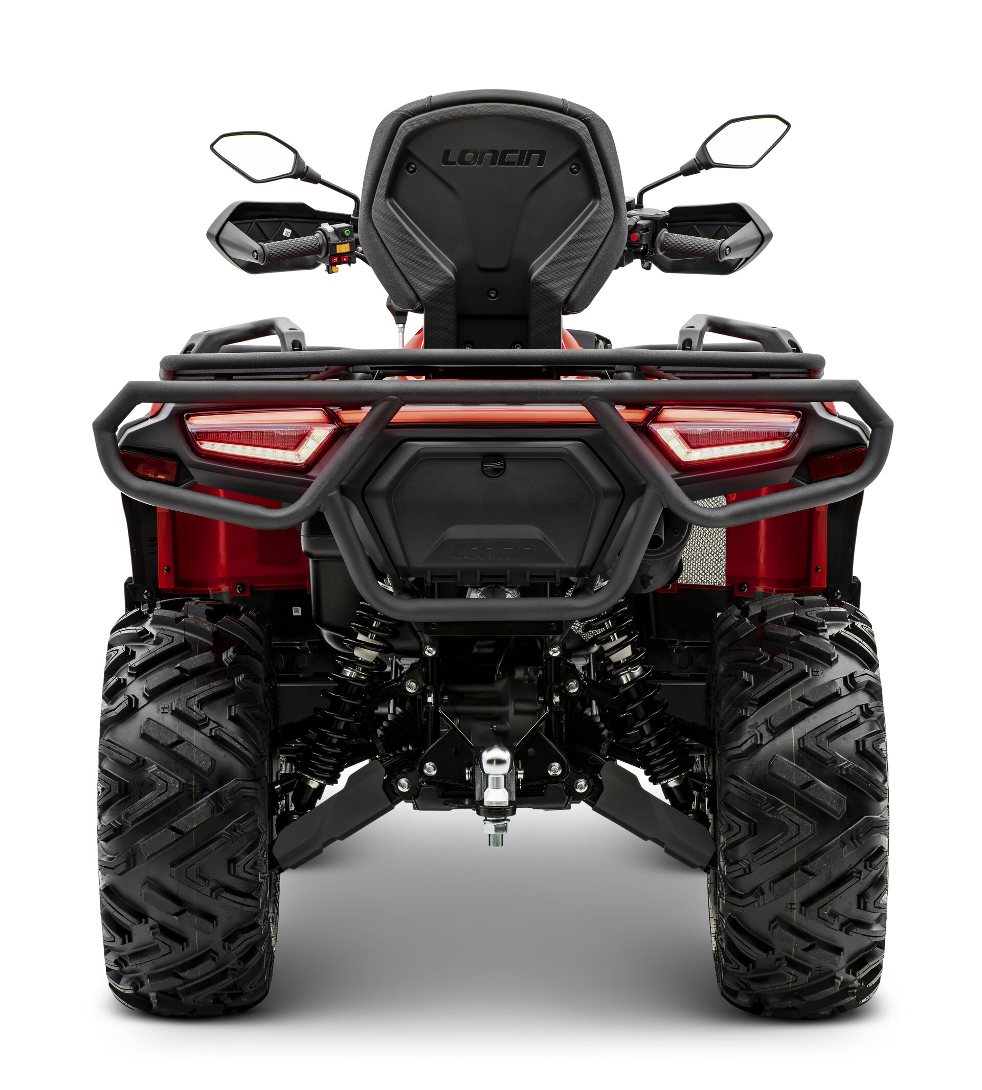 Loncin XWolf 550L (T3b ABS) Rot – Heckansicht | Loncin ATV bei Brunner ATV Nation Augsburg