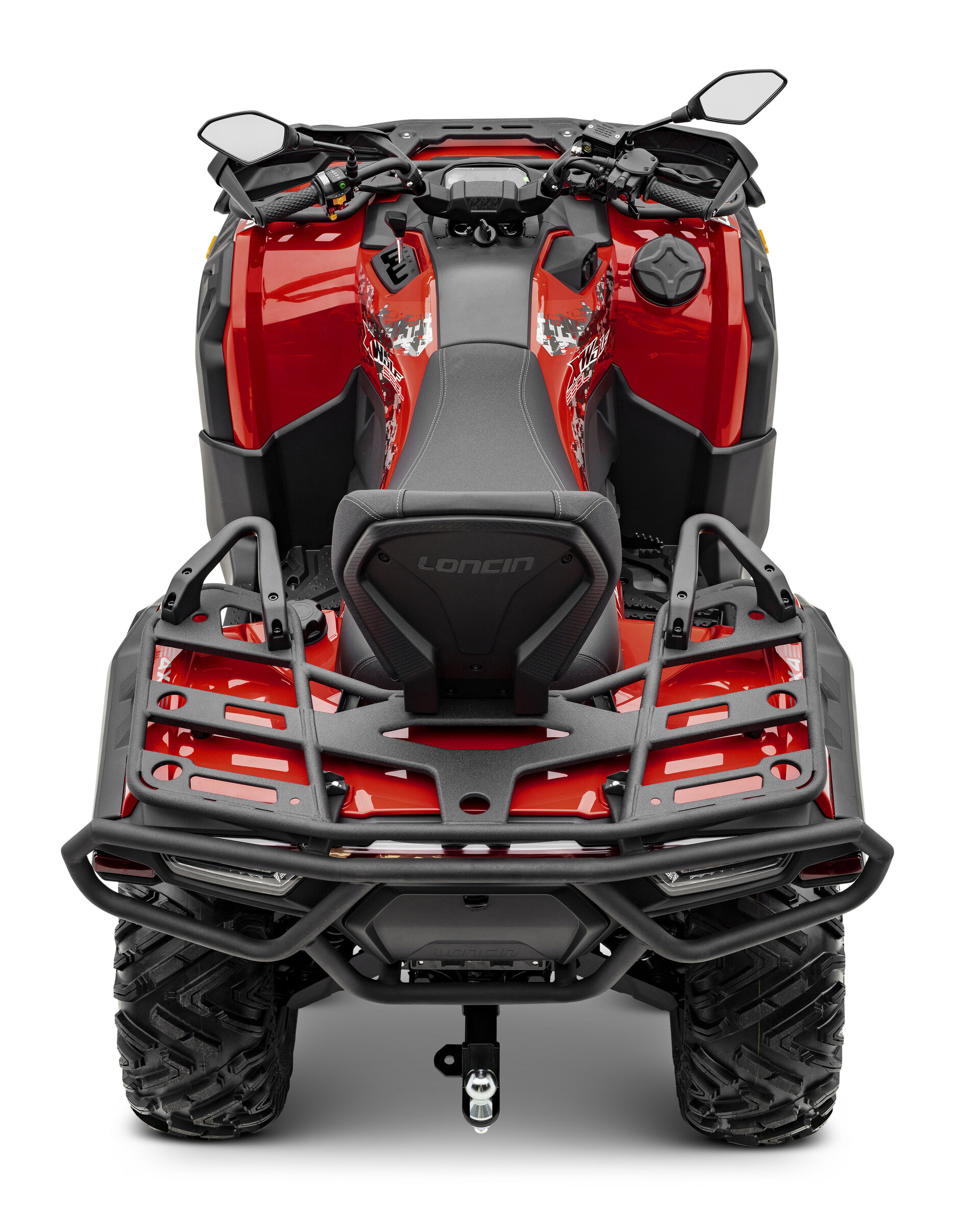 Loncin XWolf 550L (T3b ABS) Rot – Ansicht hinten oben | Loncin ATV bei Brunner ATV Nation Augsburg