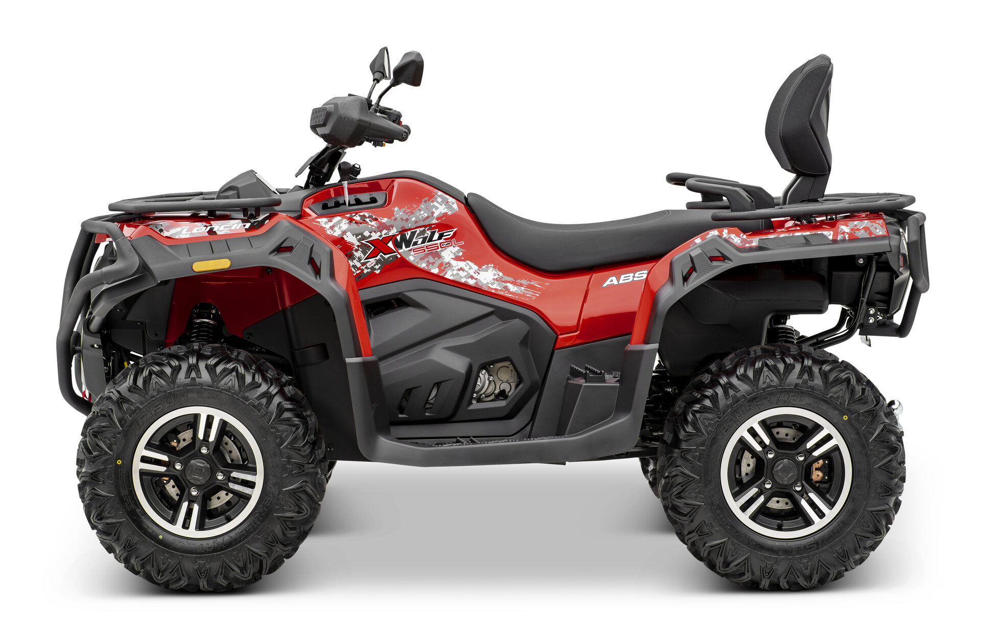 Loncin XWolf 550L (T3b ABS) Rot – Seitenansicht links | Loncin ATV bei Brunner ATV Nation Augsburg