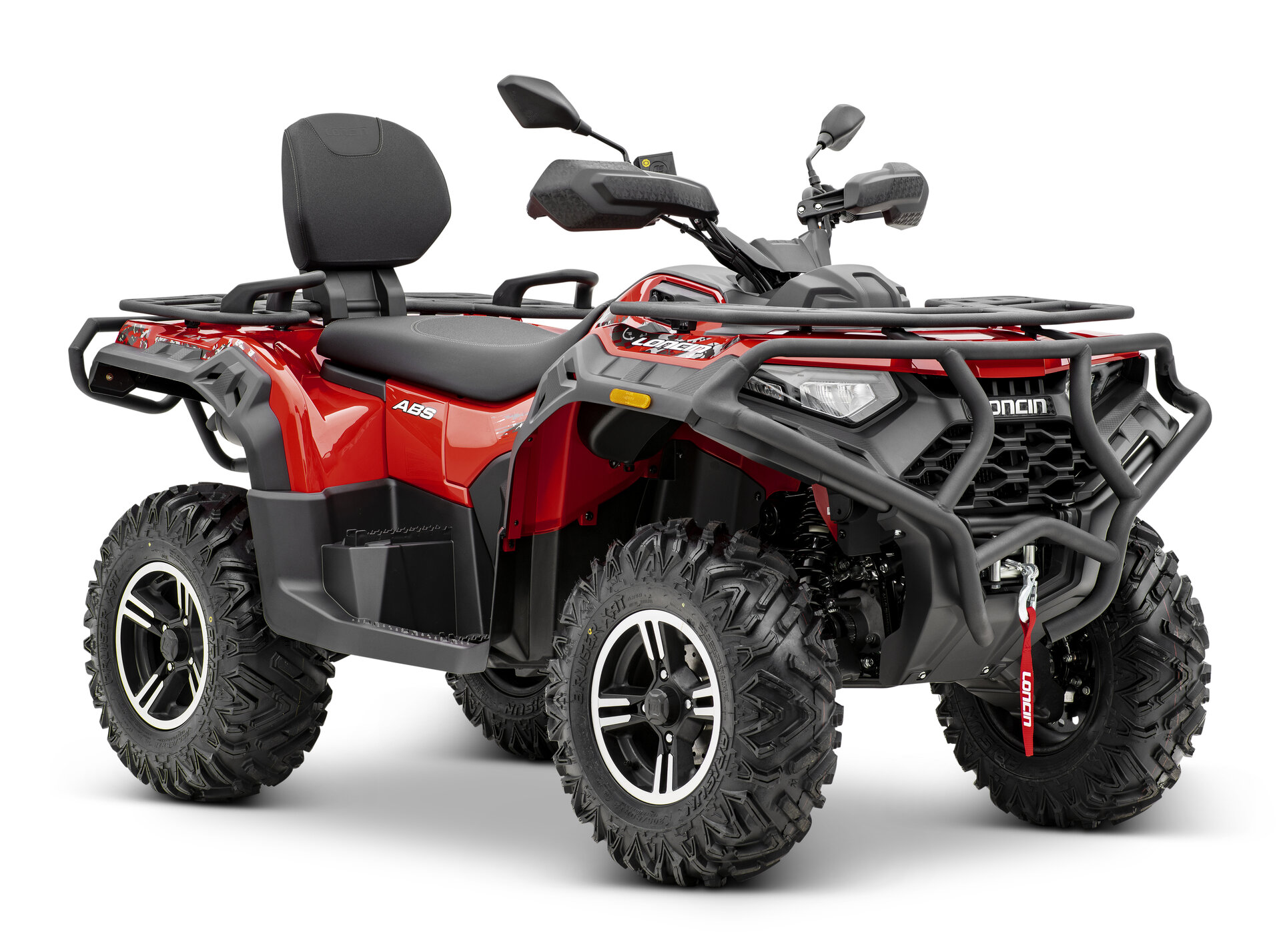 Loncin XWolf 550L (T3b ABS) Rot – 3/4-Ansicht vorne rechts | Loncin ATV bei Brunner ATV Nation Augsburg