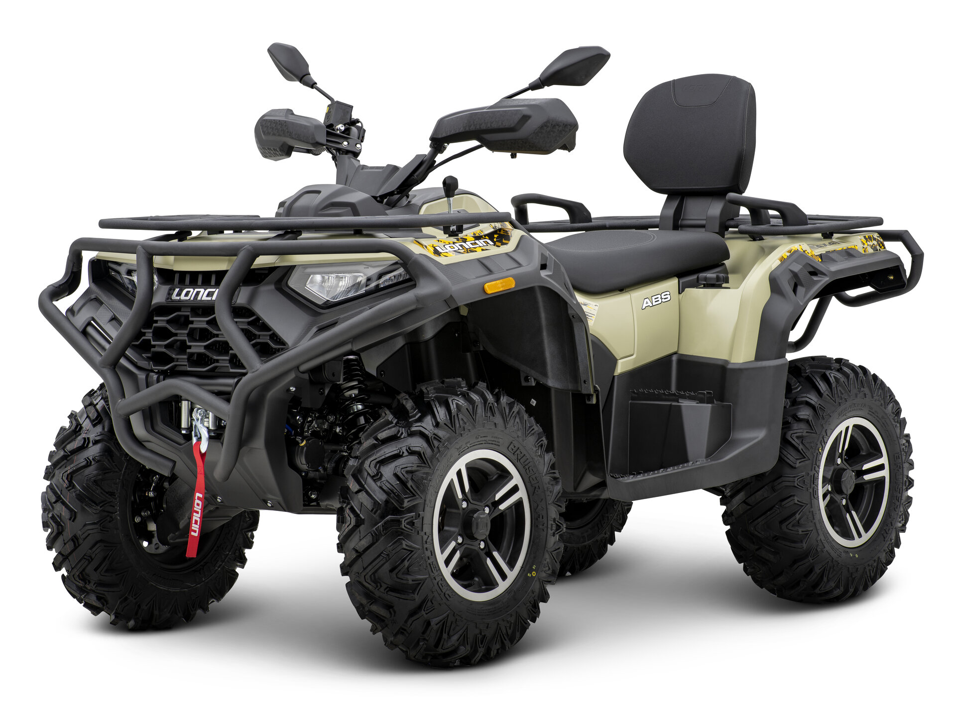 Loncin XWolf 550L (T3b ABS) Sand – 3/4-Ansicht vorne links | Loncin ATV bei Brunner ATV Nation Augsburg