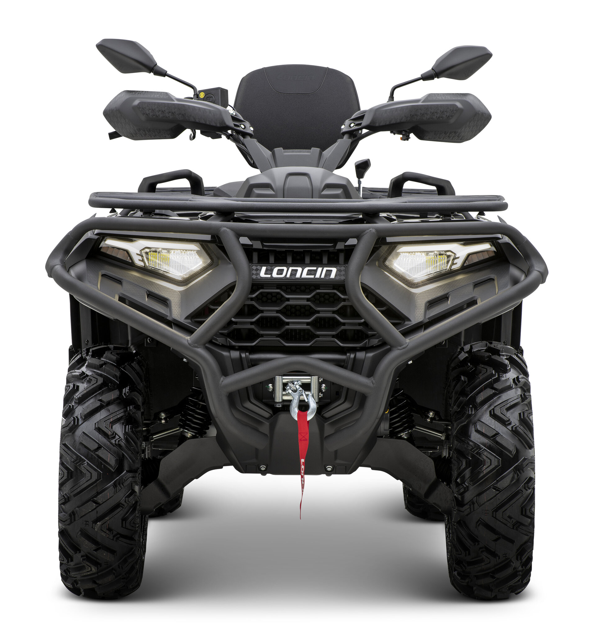 Loncin XWolf 550L (T3b ABS) Schwarz – Frontansicht | Loncin ATV bei Brunner ATV Nation Augsburg