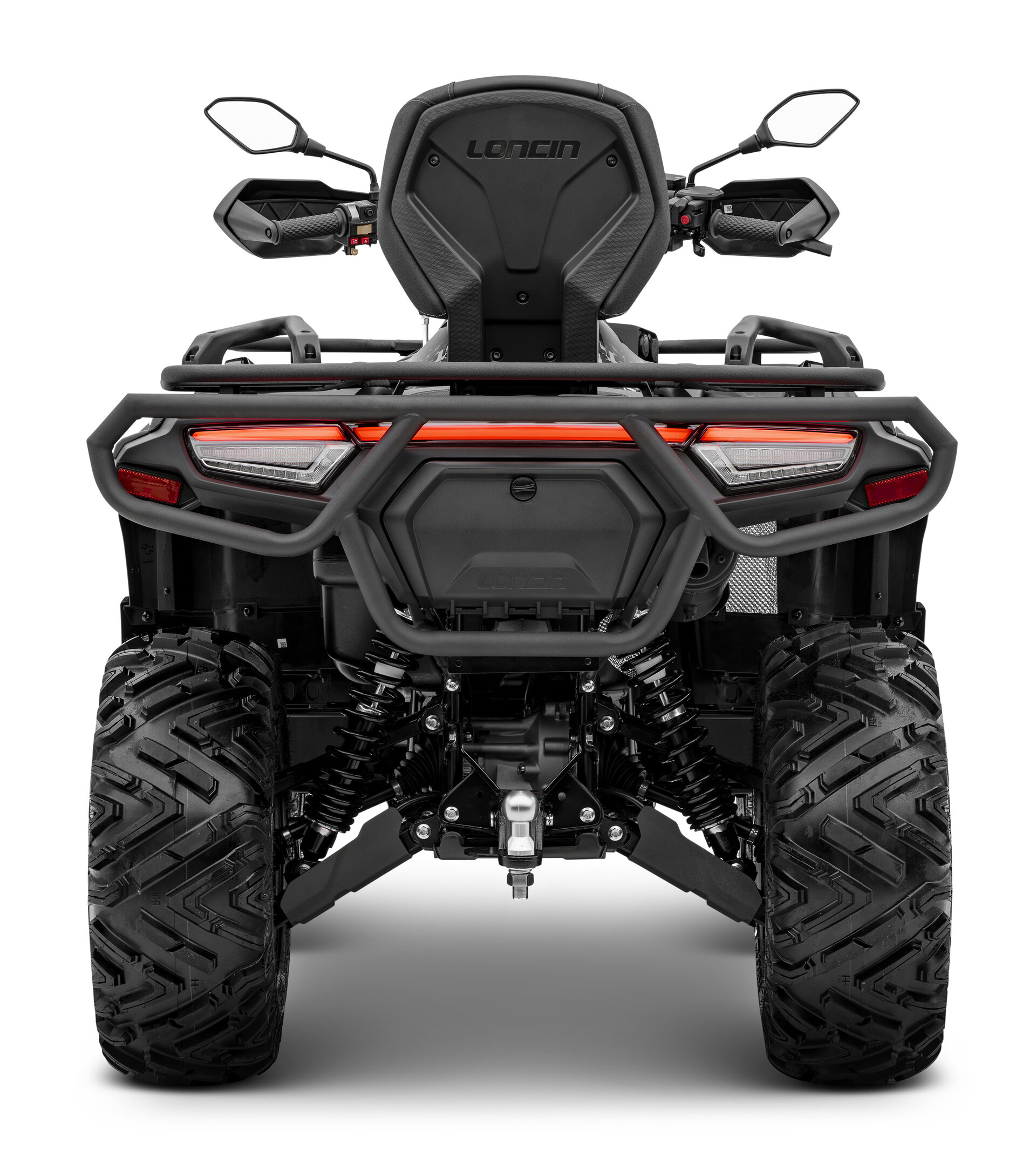 Loncin XWolf 550L (T3b ABS) Schwarz – Heckansicht | Loncin ATV bei Brunner ATV Nation Augsburg