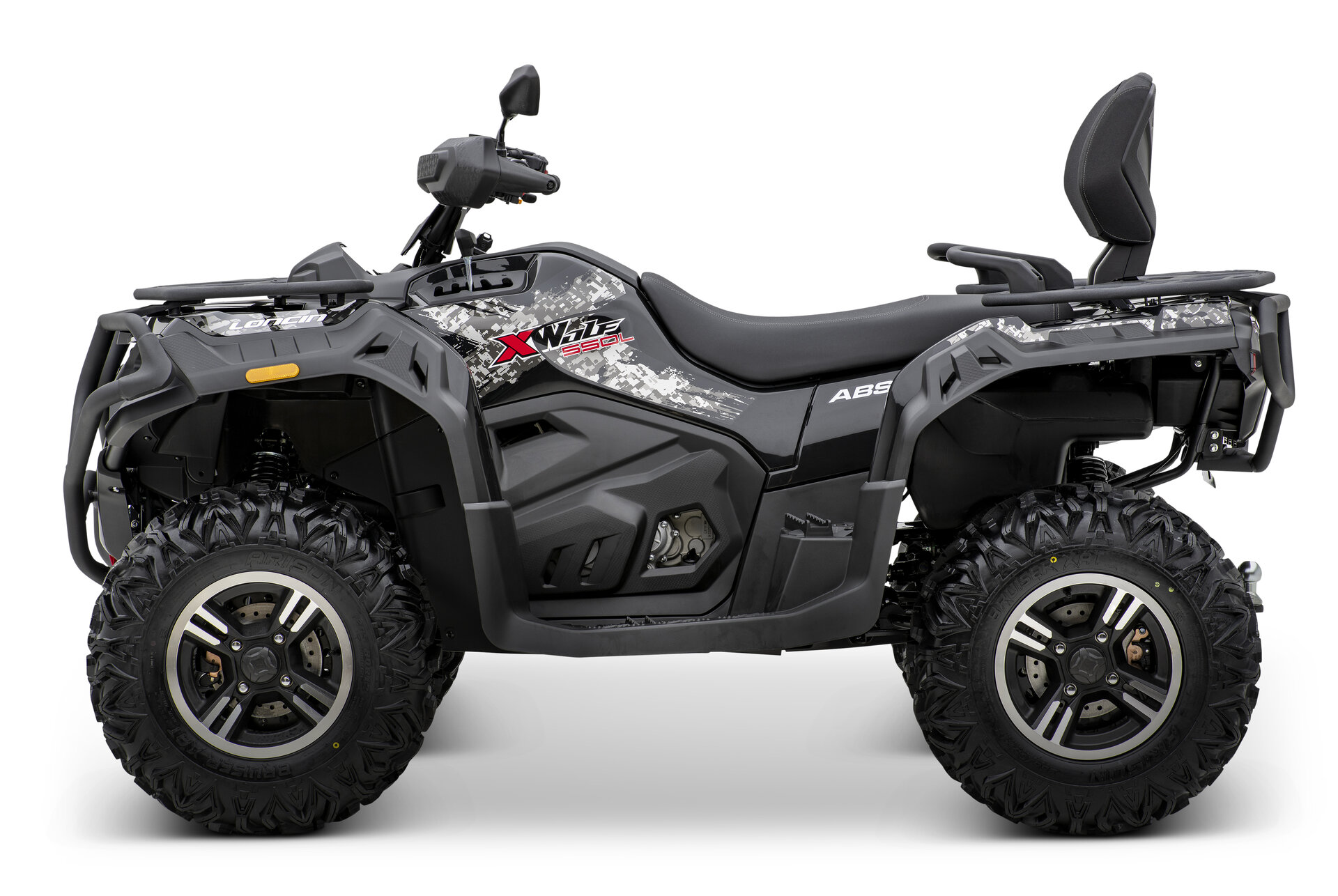Loncin XWolf 550L (T3b ABS) Schwarz – Seitenansicht links | Loncin ATV bei Brunner ATV Nation Augsburg