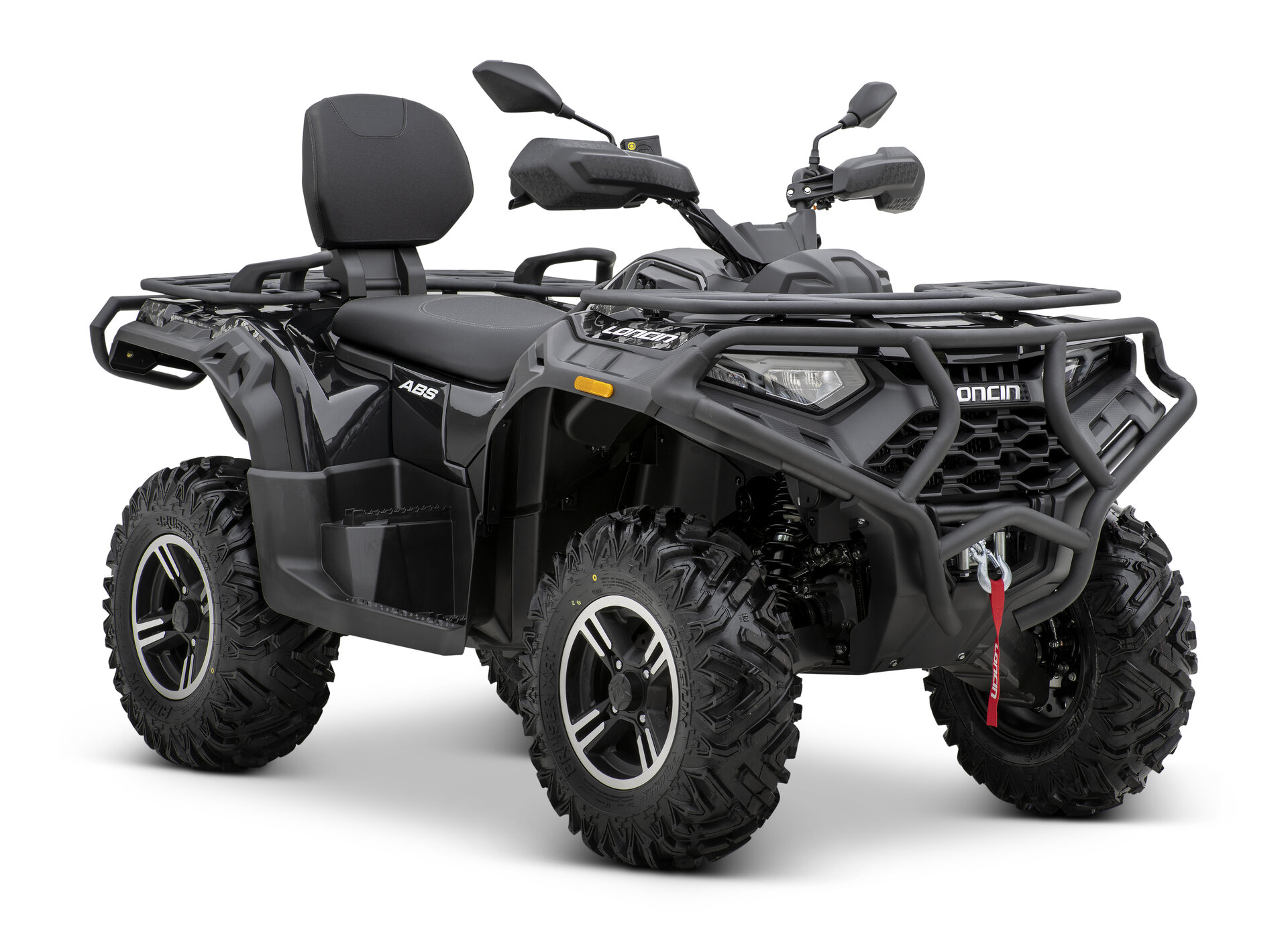 Loncin XWolf 550L (T3b ABS) Schwarz – 3/4-Ansicht vorne rechts | Loncin ATV bei Brunner ATV Nation Augsburg