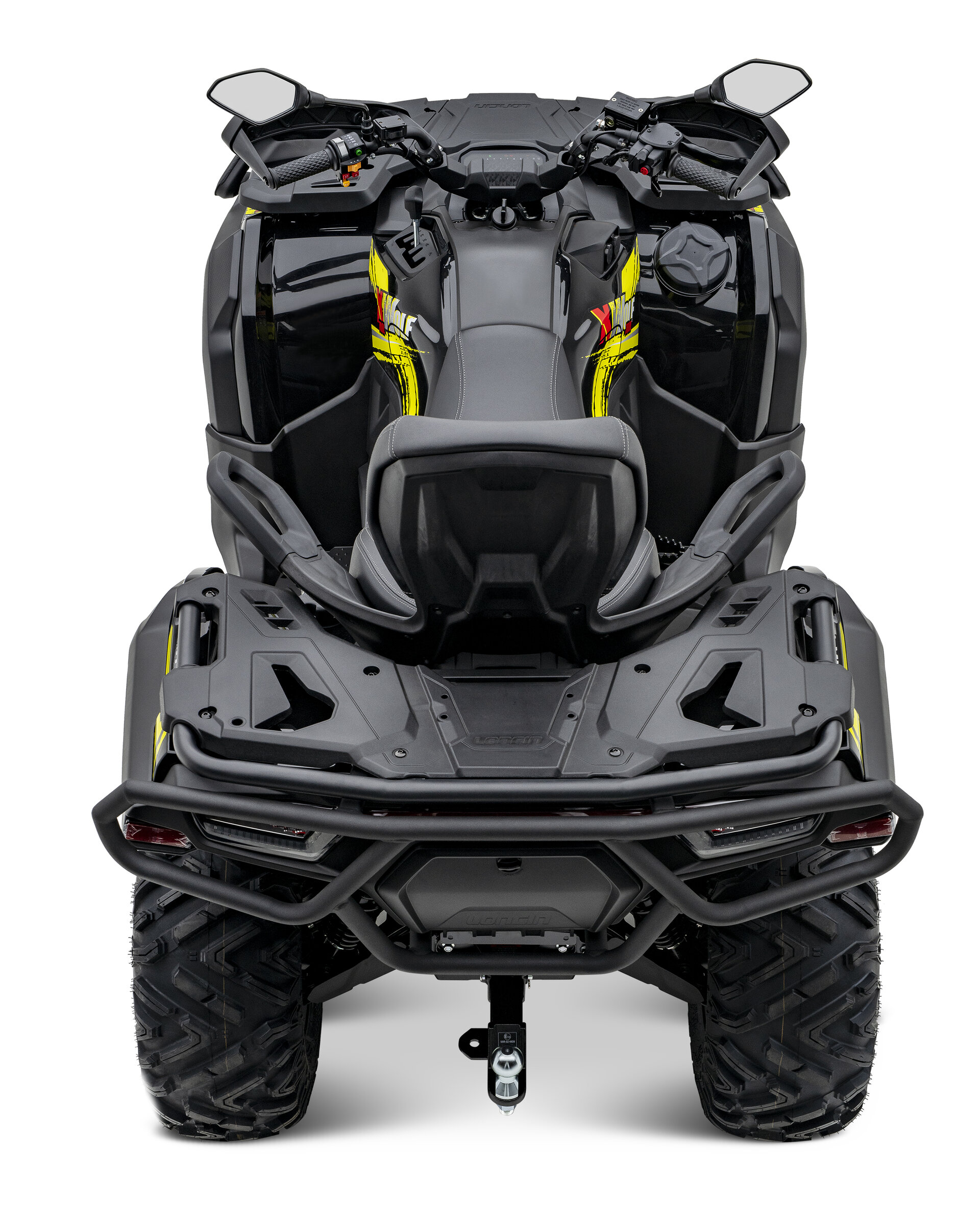 Loncin XWolf 700L (T3b ABS) Schwarz – Ansicht hinten oben | Loncin ATV bei Brunner ATV Nation Augsburg