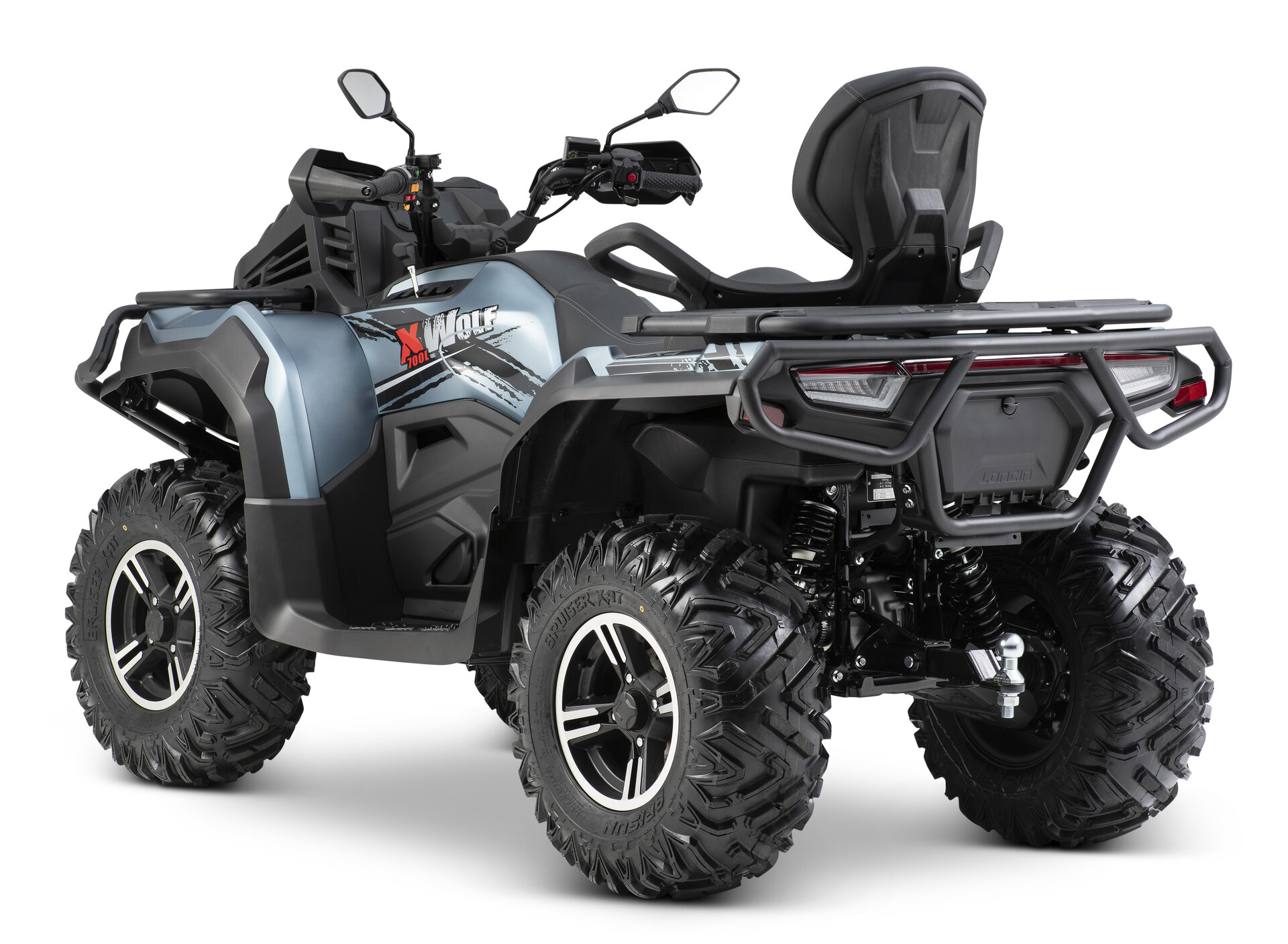 Loncin XWolf 700L Muddy (T3b ABS) Blau – 3/4-Ansicht hinten links | Loncin ATV bei Brunner ATV Nation Augsburg