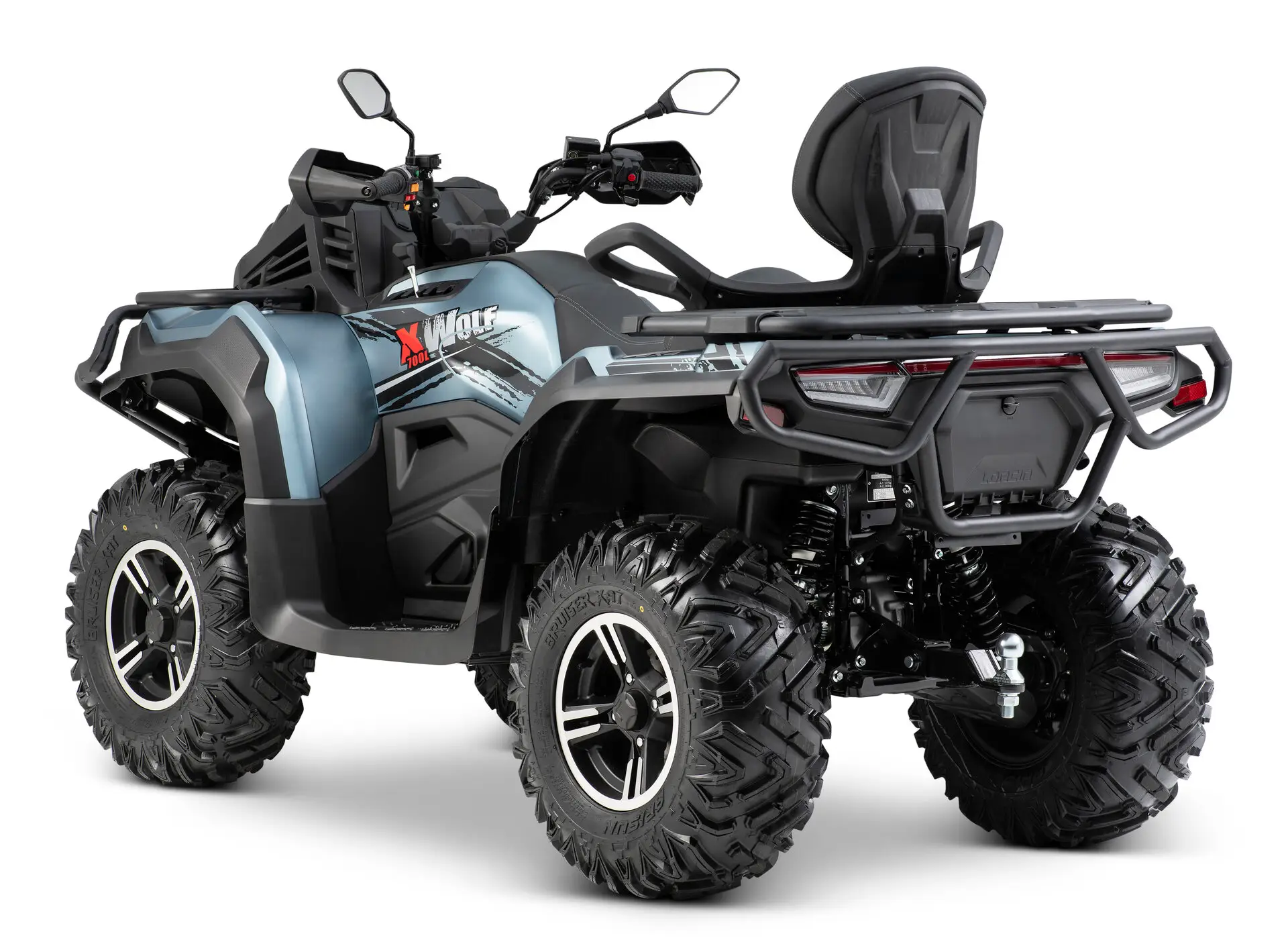 Loncin XWolf 700L Muddy (T3b ABS) Blau – 3/4-Ansicht hinten links | Loncin ATV bei Brunner ATV Nation Augsburg