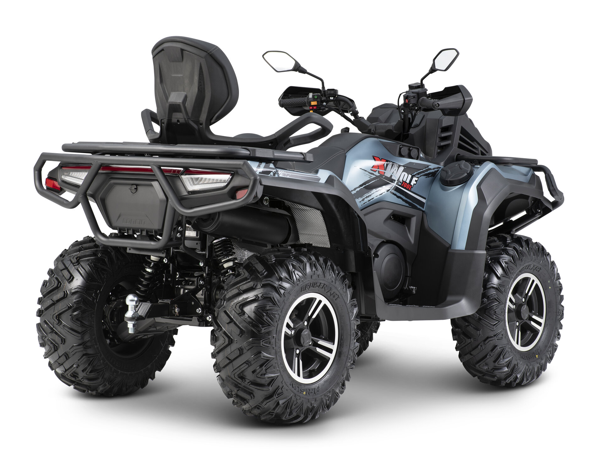 Loncin XWolf 700L Muddy (T3b ABS) Blau – 3/4-Ansicht hinten rechts | Loncin ATV bei Brunner ATV Nation Augsburg