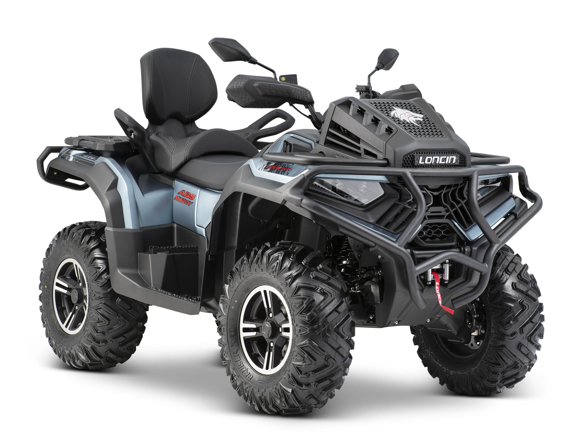 Loncin XWolf 700L Muddy (T3b ABS) Blau – 3/4-Ansicht vorne rechts | Loncin ATV bei Brunner ATV Nation Augsburg