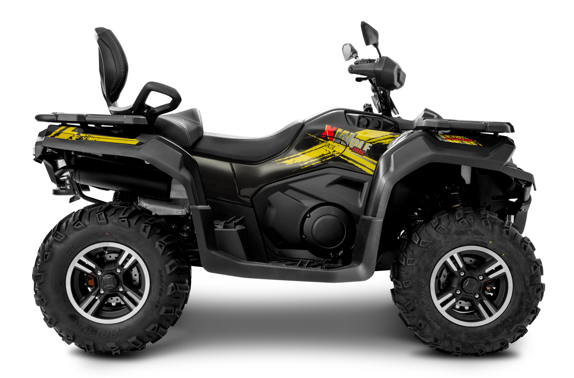 Loncin XWolf 700L (T3b) Schwarz – Seitenansicht rechts | Loncin ATV bei Brunner ATV Nation Augsburg