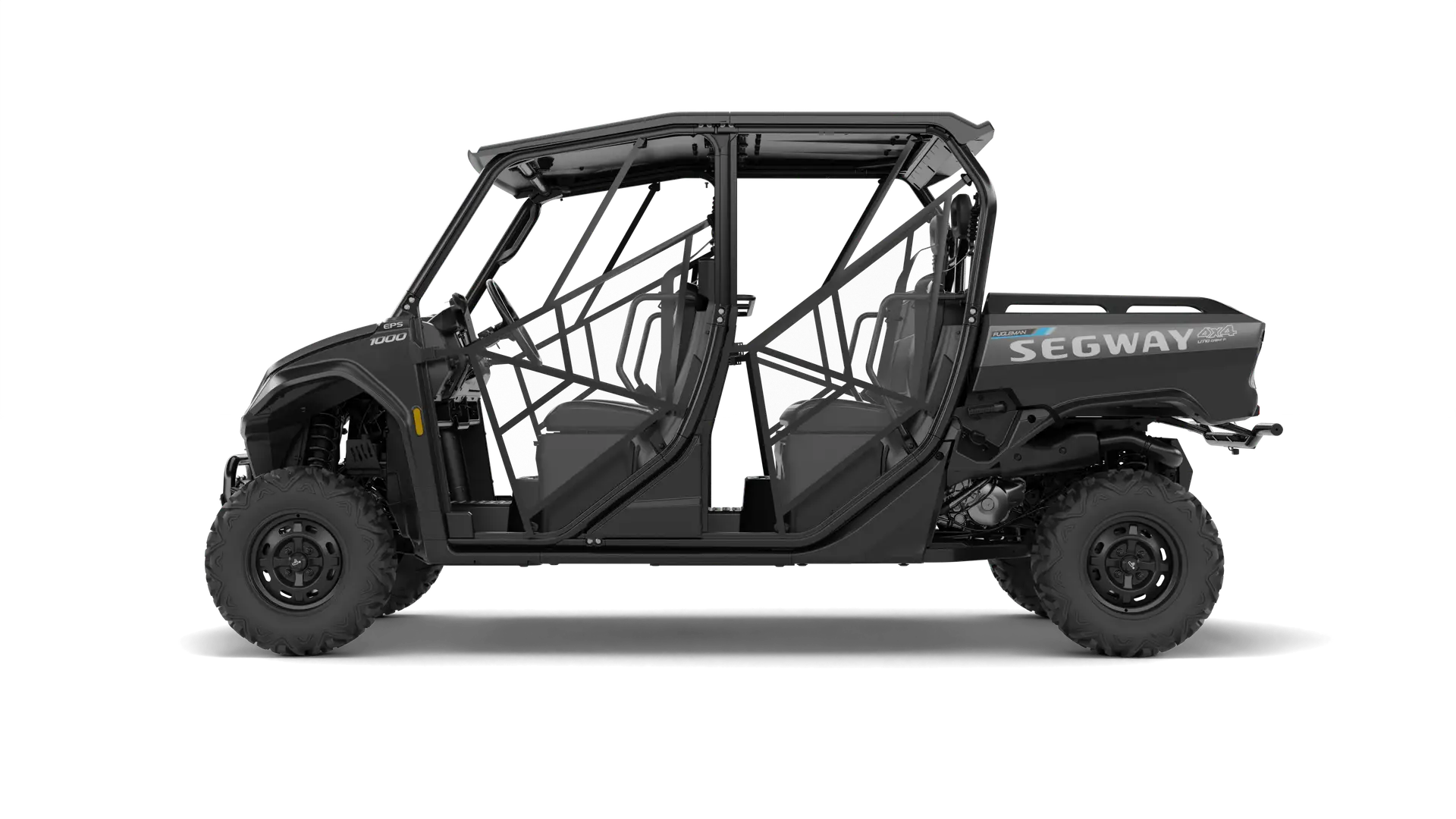 Segway Fugleman UT10E Crew 1000cc 4-Sitzer UTV Innovative Gray dreiviertel vorne — ATV Nation Brunner
