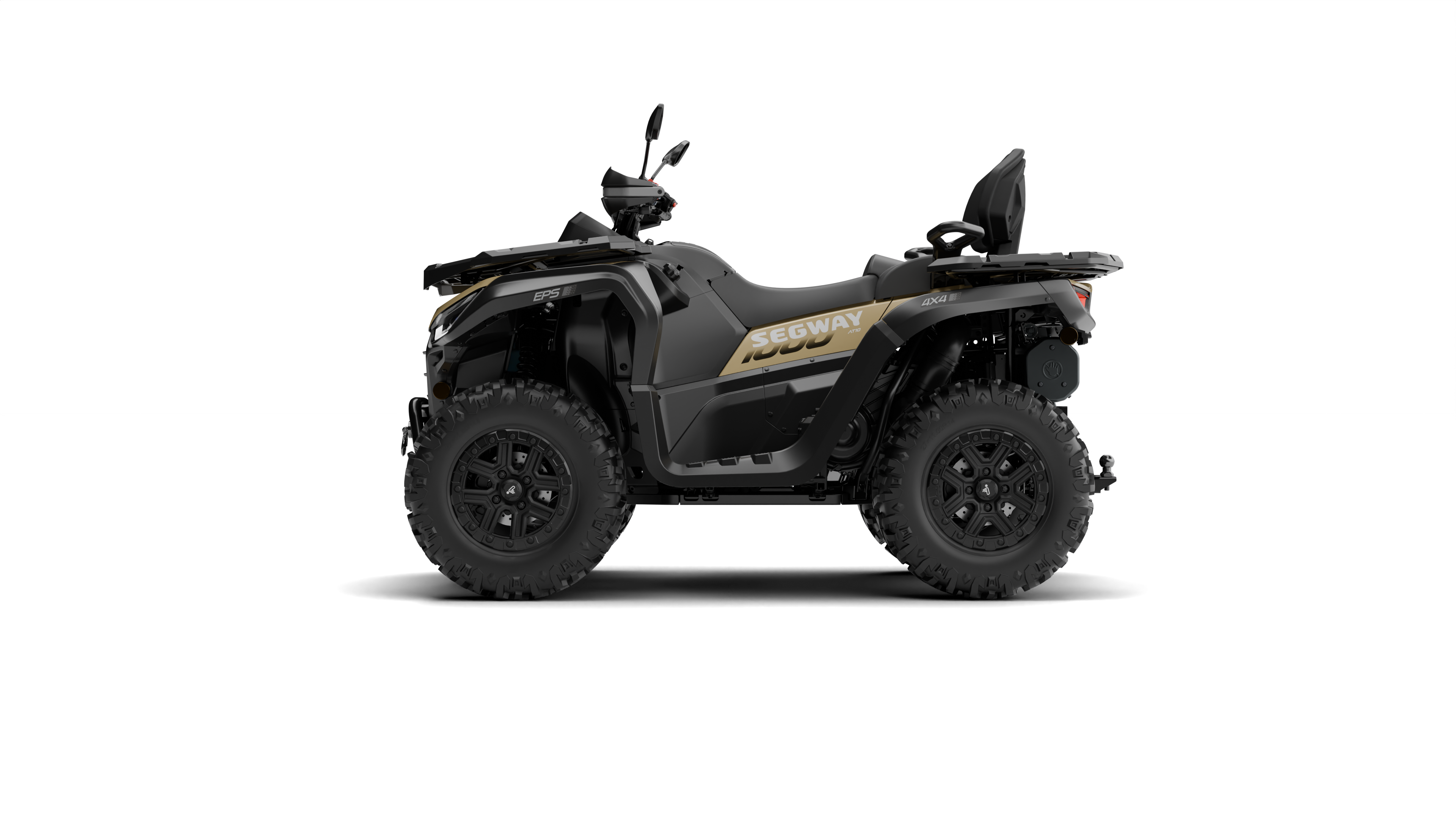 Segway Snarler AT10 DLX ABS 1000cc ATV Matt Black dreiviertel vorne — ATV Nation Brunner