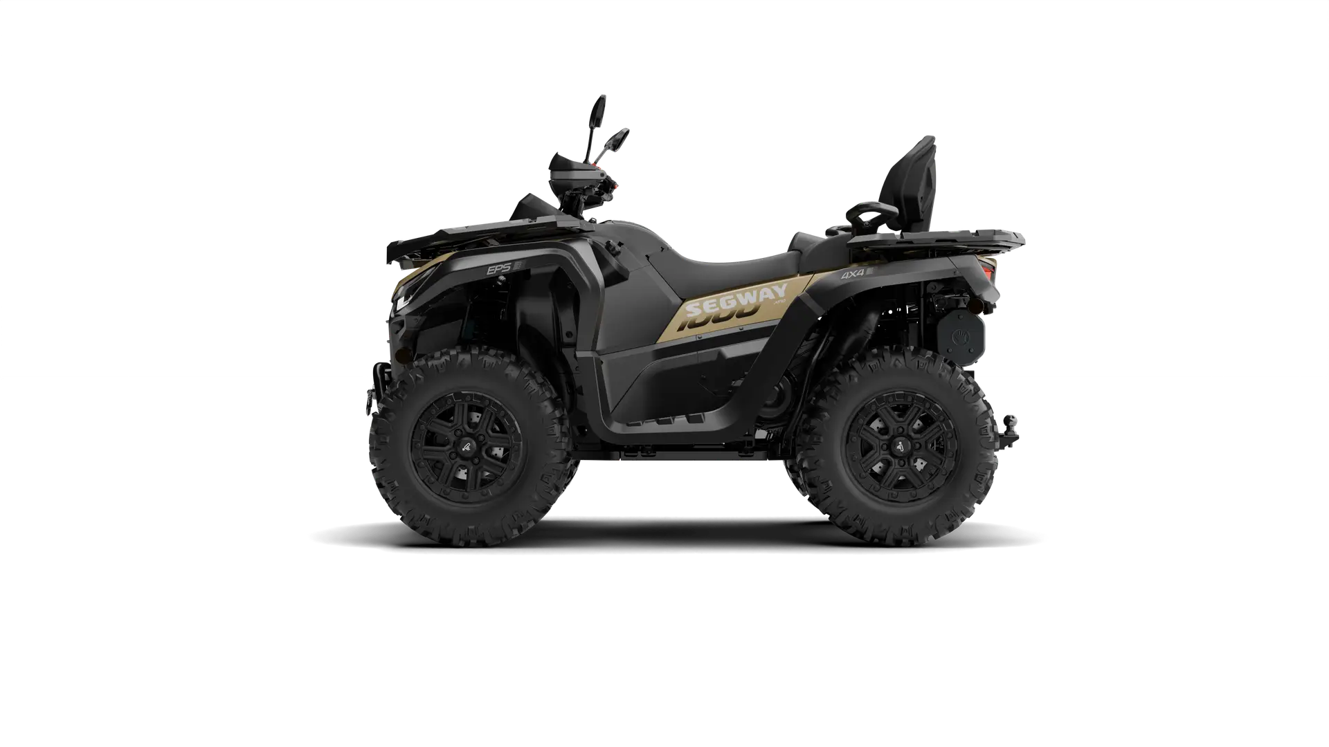 Segway Snarler AT10 DLX ABS 1000cc ATV Matt Black dreiviertel vorne — ATV Nation Brunner
