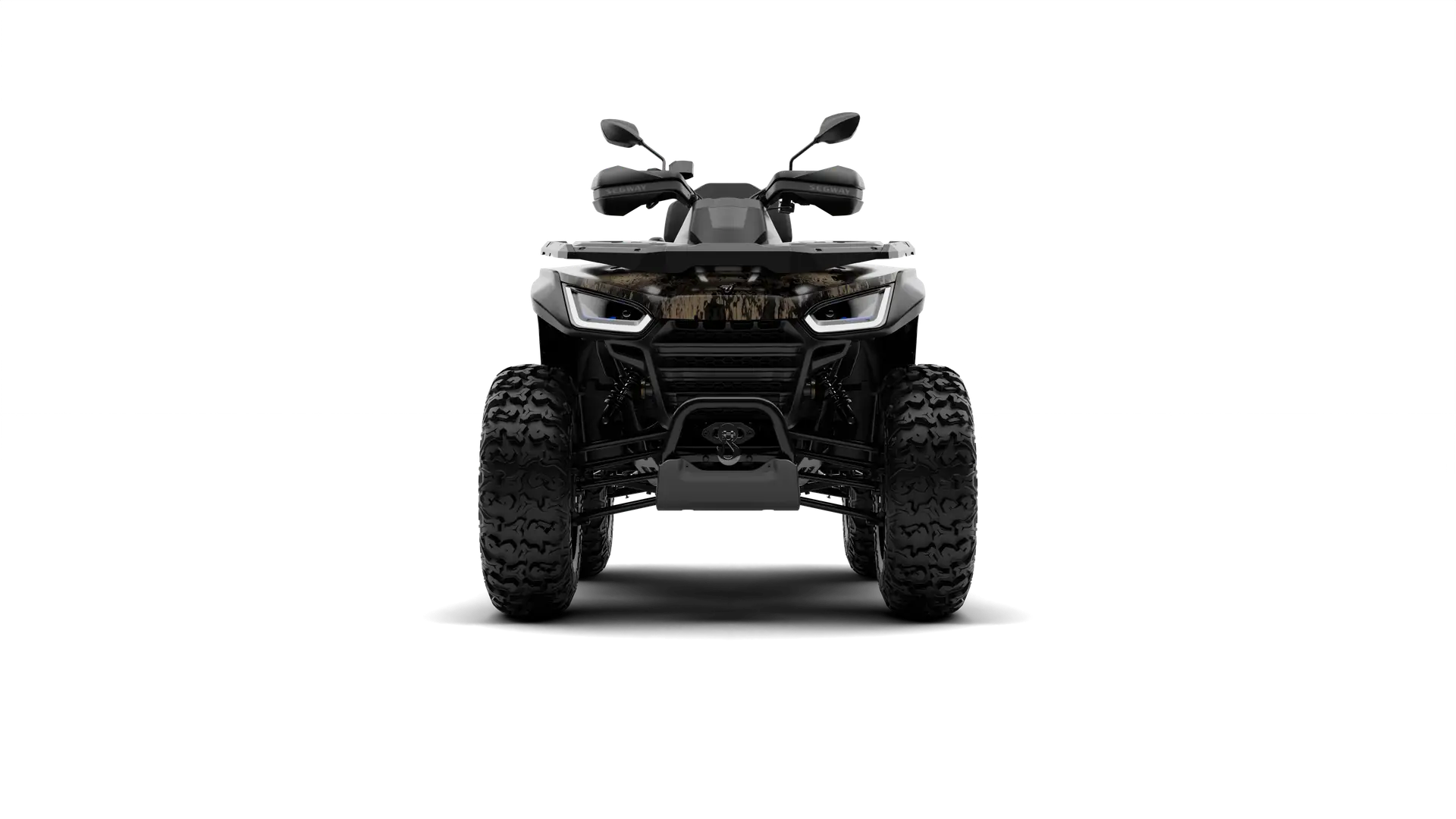 Segway Snarler AT10W DLX ABS 1000cc Wide-Track ATV Tensive Red & Grey hinten — ATV Nation Brunner