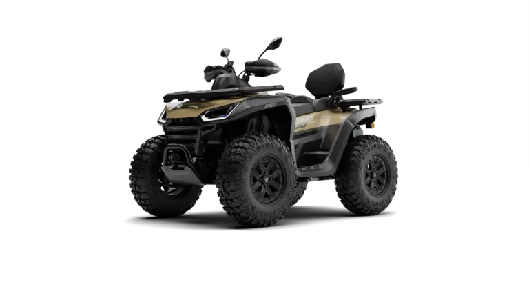 Segway Snarler AT10W DLX ABS 1000cc Wide-Track ATV Desert Yellow dreiviertel rechts — ATV Nation Brunner