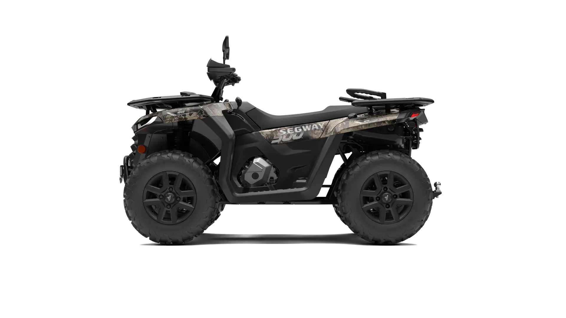 Segway Snarler AT5L DLX 500cc ATV Graphit Neongrün dreiviertel vorne — ATV Nation Brunner Jürgen