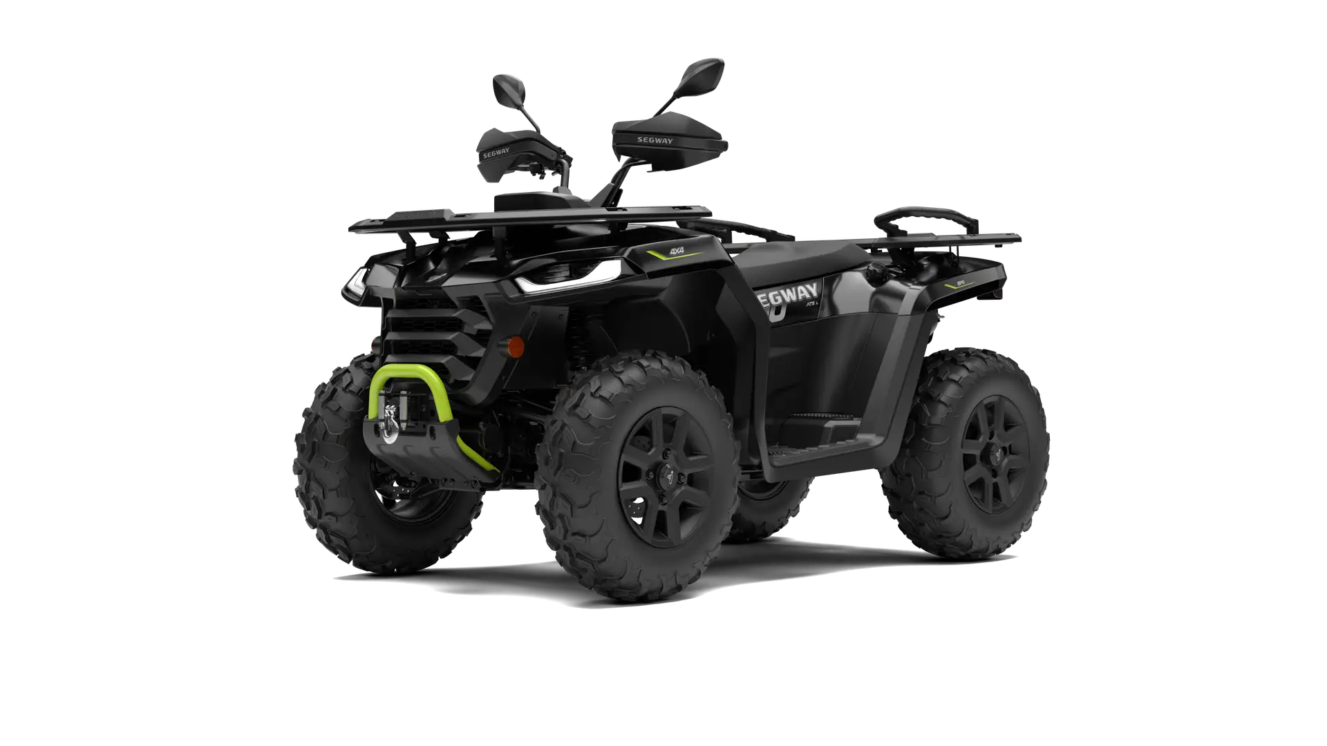Segway Snarler AT5L DLX 500cc ATV Graphit Neongrün dreiviertel links — ATV Nation Brunner Jürgen