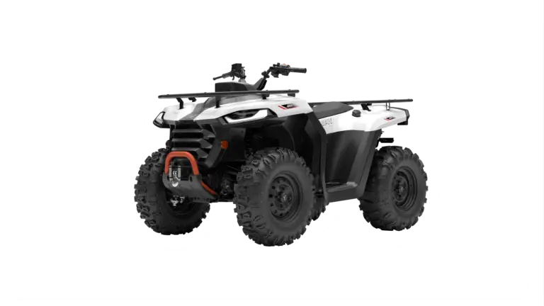 Segway Snarler AT5S One 500cc ATV Weiß Orange dreiviertel rechts — ATV Nation Brunner Jürgen