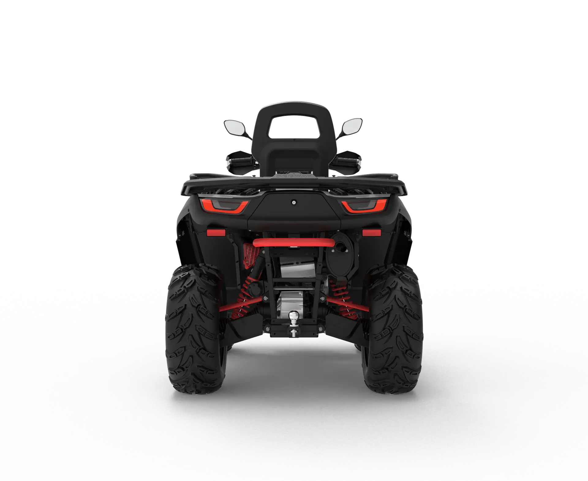 Segway Snarler AT6L DLX ABS 600cc ATV Tensive Red hinten — ATV Nation Brunner