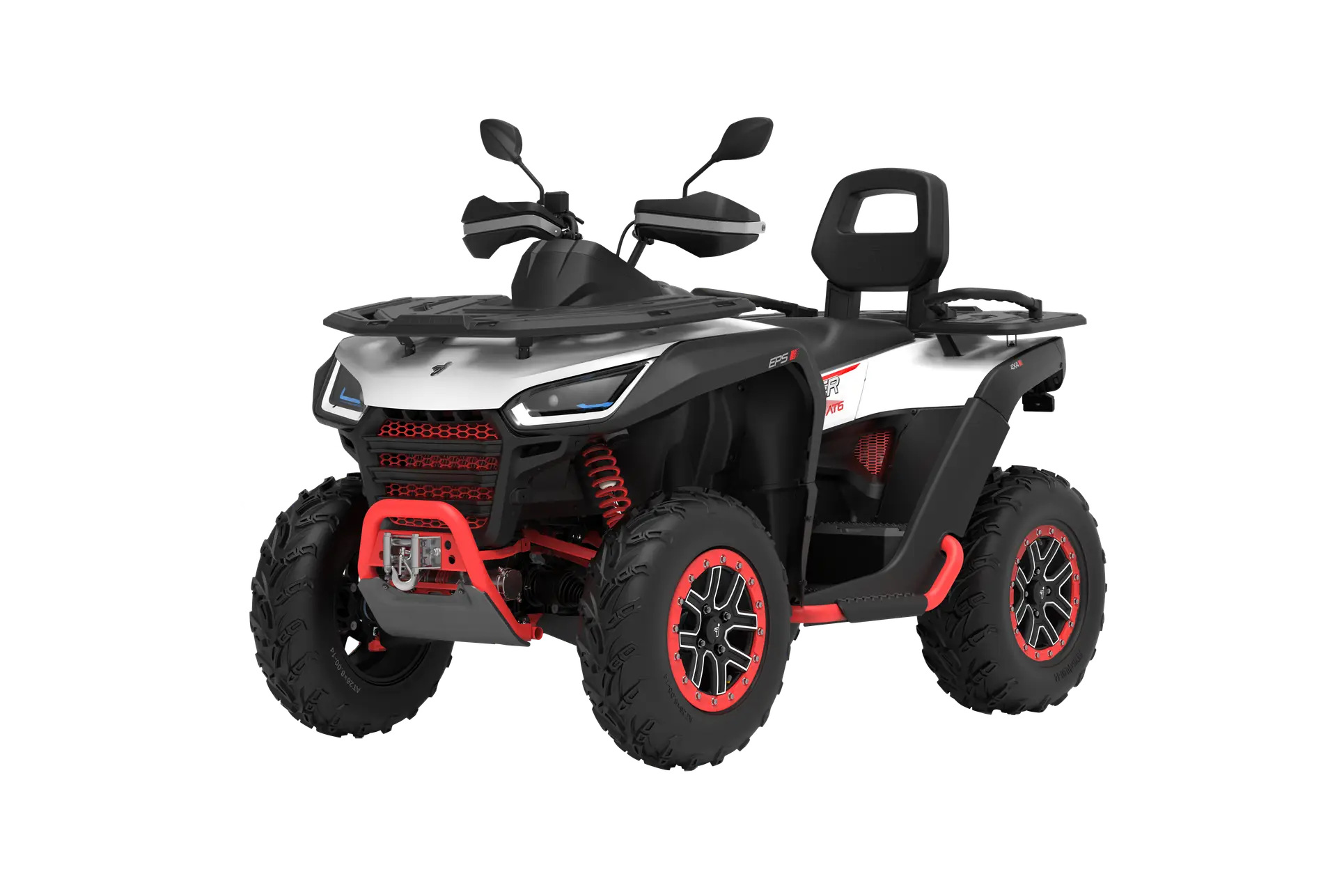 Segway Snarler AT6L DLX ABS 600cc ATV Tensive Red dreiviertel rechts — ATV Nation Brunner